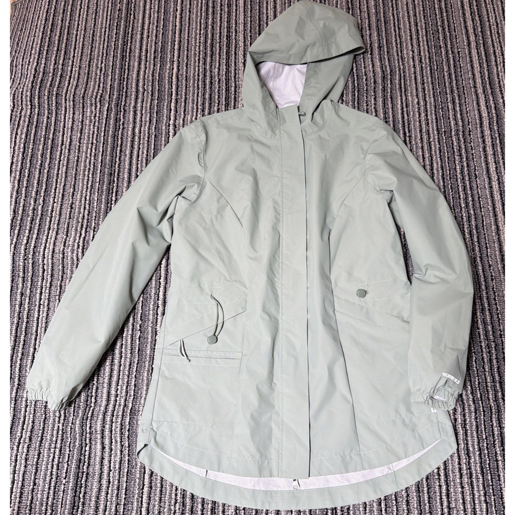 Avalanche Outdoor Supply Ripstop Rain Jacket S Green Lightweight NWOT
