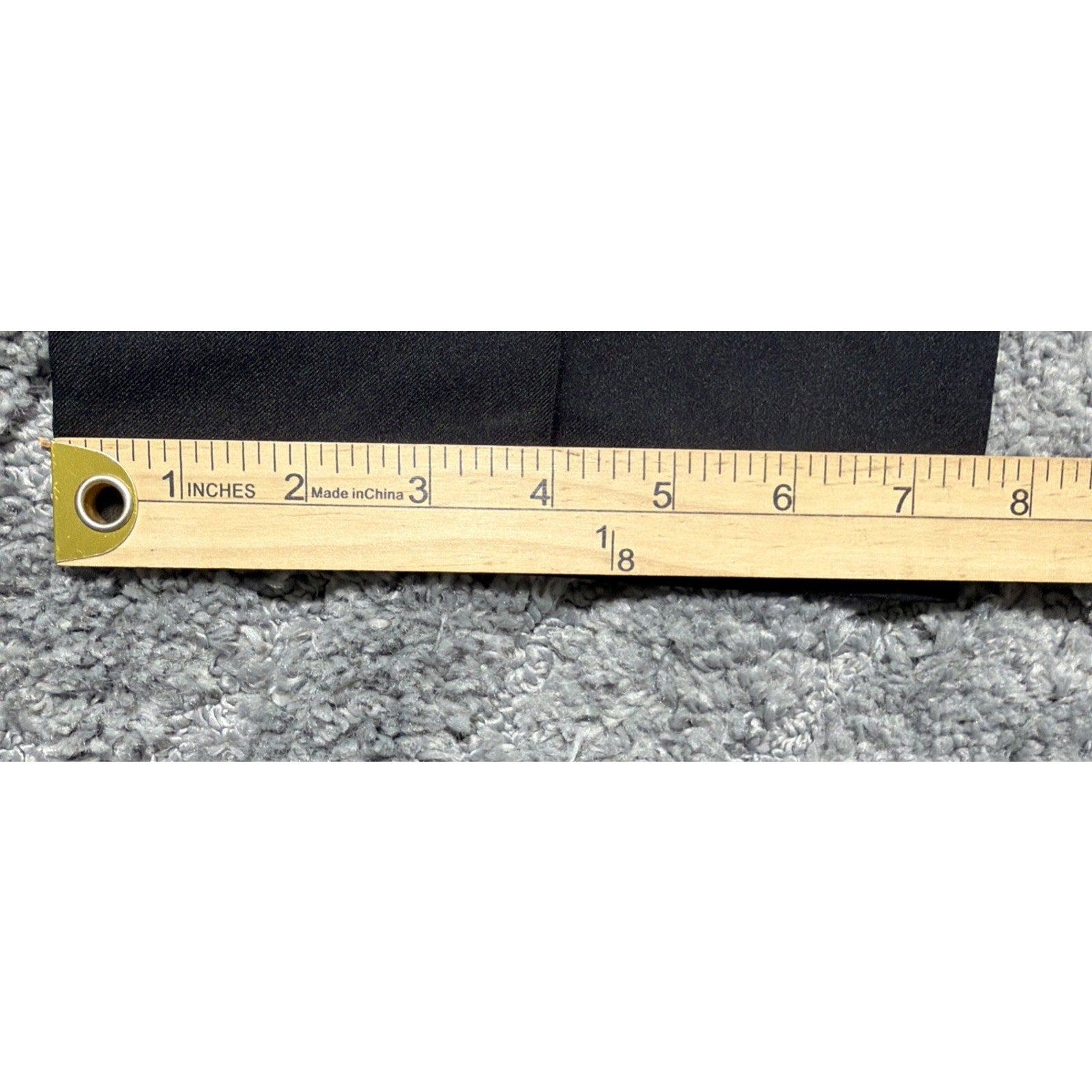 Haggar Mens Slim Fit 4-Way Stretch Flat Front Pants Black 38x32 New