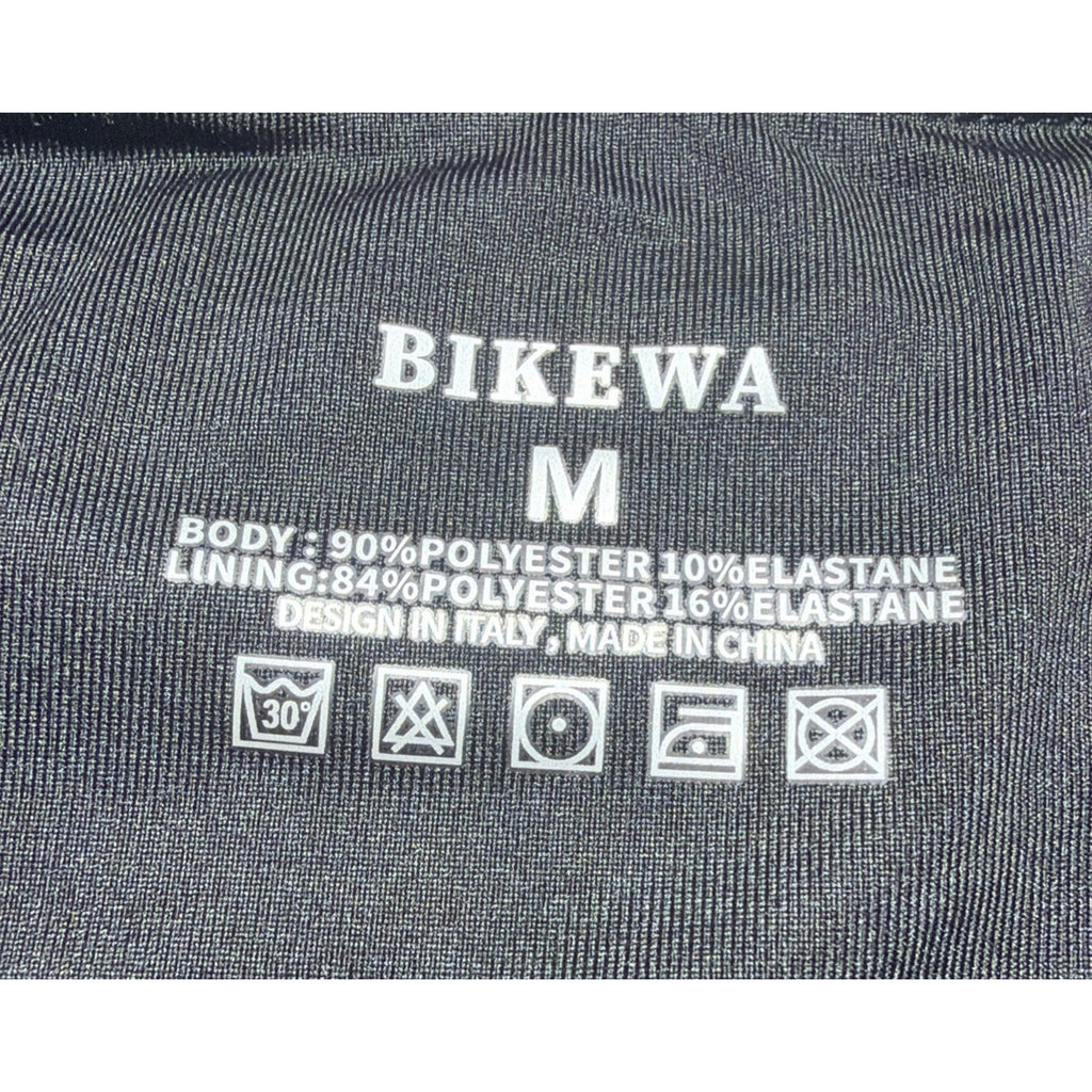 BIKEWA Women’s Padded Cycling Shorts Skirt Black Size Medium