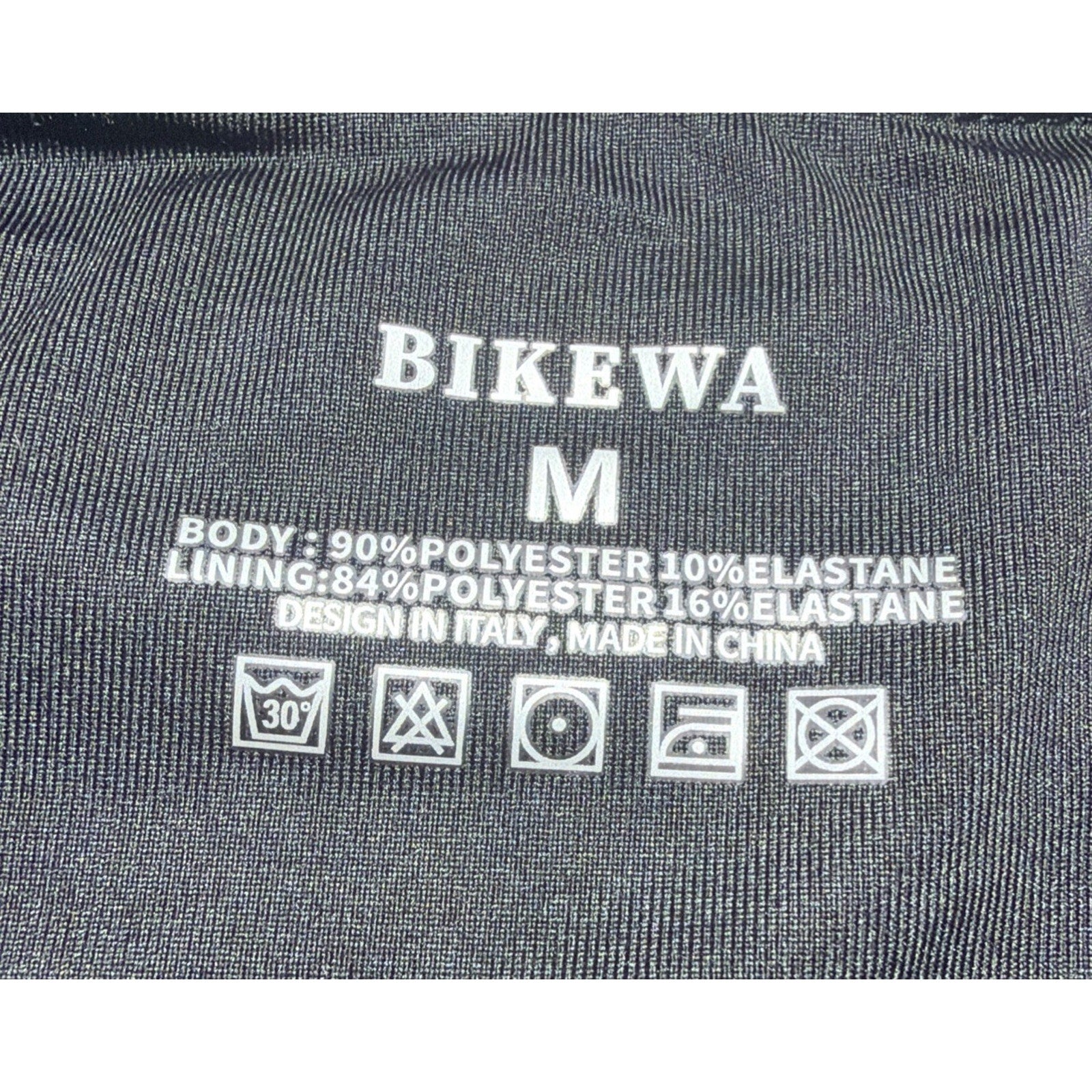 BIKEWA Women’s Padded Cycling Shorts Skirt Black Size Medium