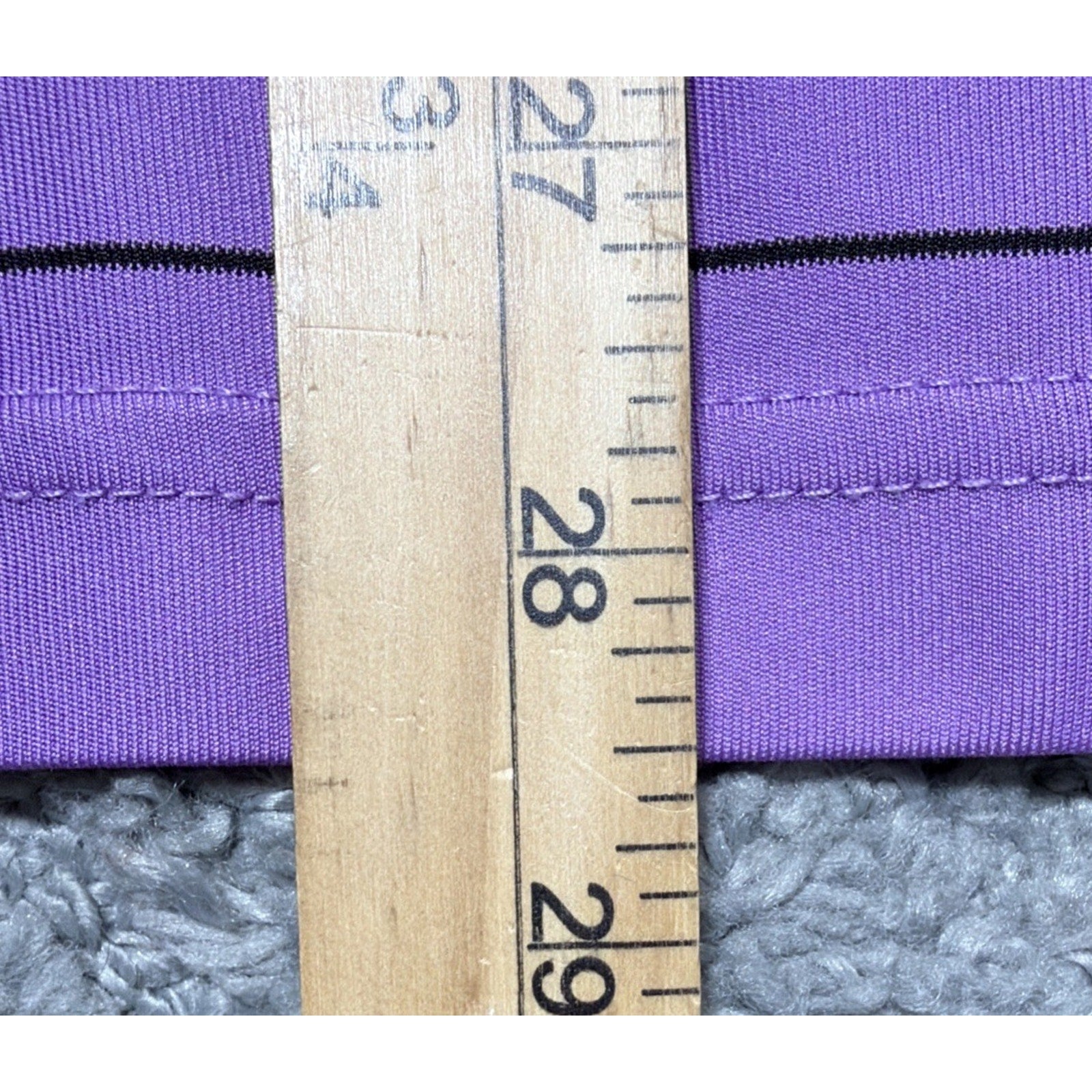 St. Andrews of Scotland Mens Shirt Size M Golf Polo Shirt Purple Sleeve Preppy