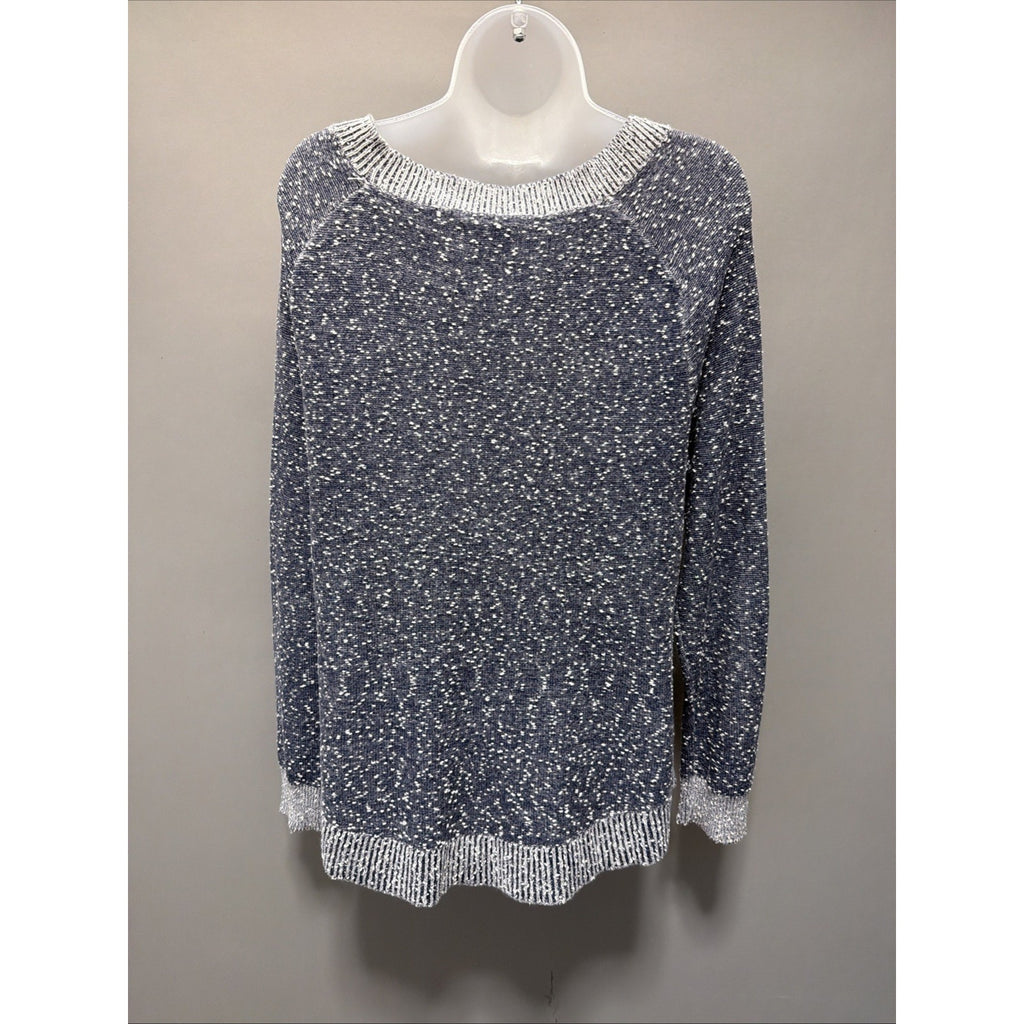 Lou and grey pullover sweater Bluish Gray size XL cotton wool blend Pockets