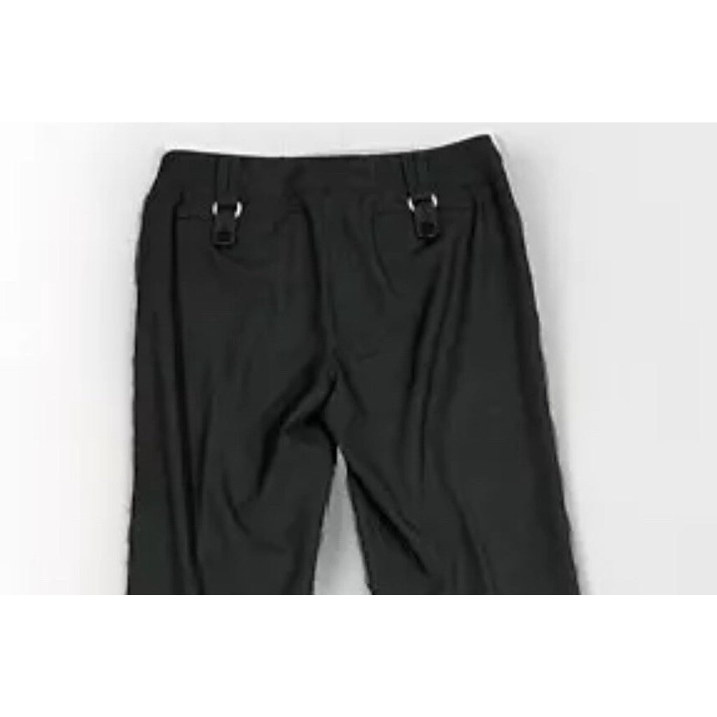 Sharagano EUC Women’s Grey Dress Pants Size 8 32x28.5” Flat Front