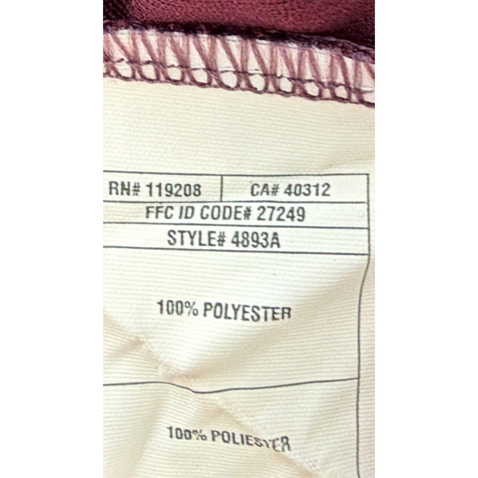 MISSISSIPPI STATE BULLDOGS Game Issue Soccer Adidas Jersey Marooon Size 2XL