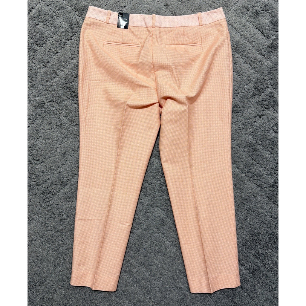 The Limited Womens Pencil Pant Peach Size 14 Ankle Length New 36x27