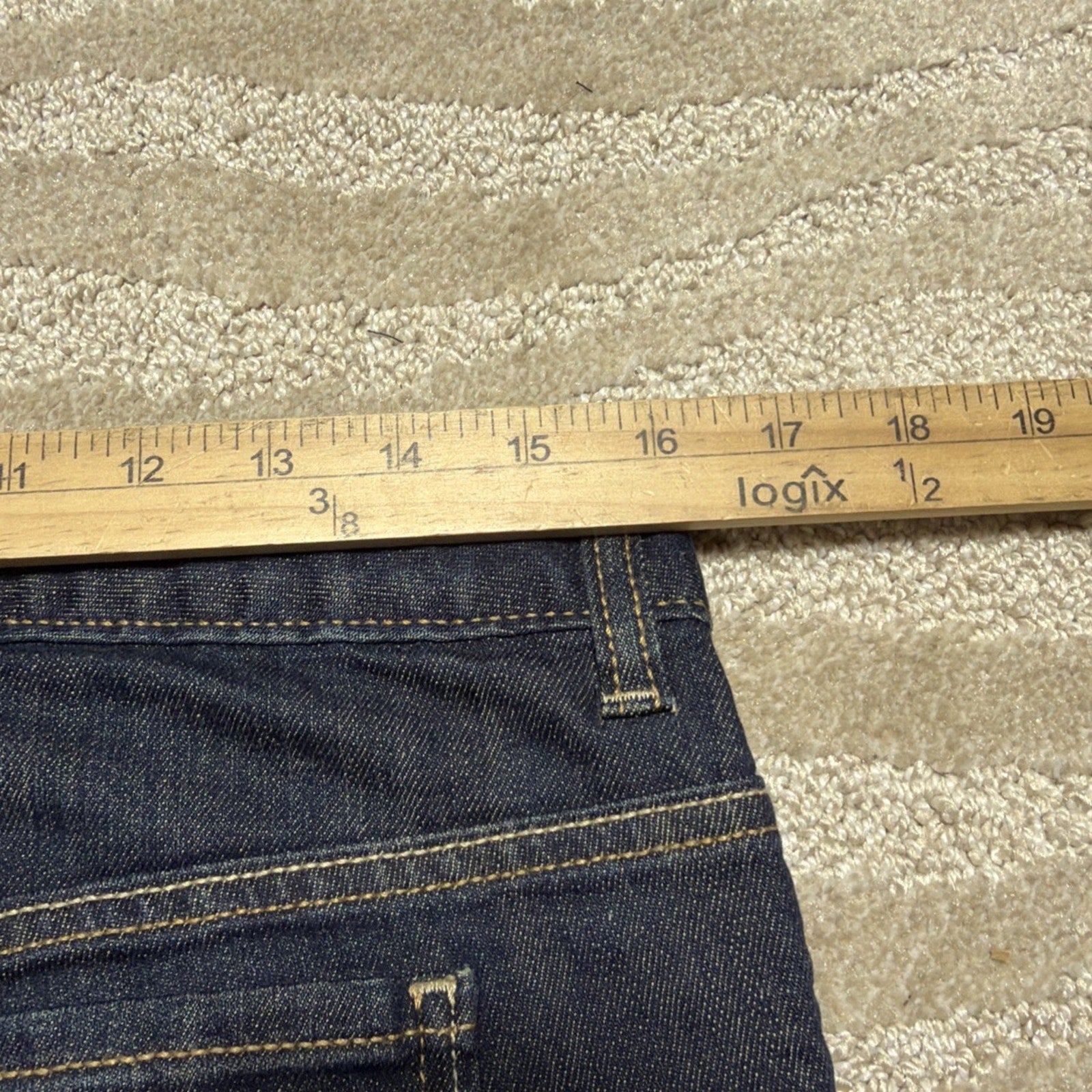 Old Navy Boot Cut Semi Evase Teen Plus Size Jeans 14 32x30 NWT Adj Waist