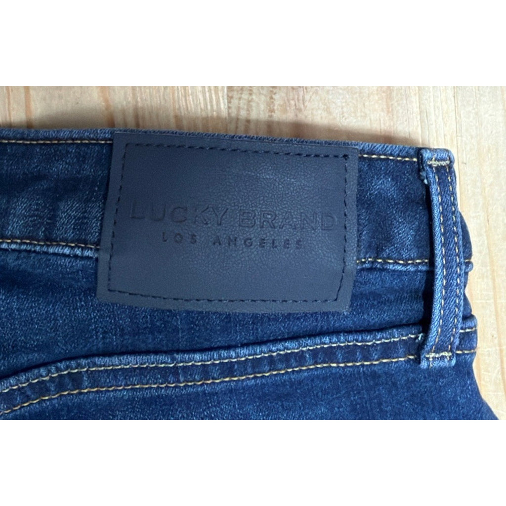Lucky Brand Jeans Women's 10/30x27 Blue Ankle Low Rise Skinny Lolita Medium Wash
