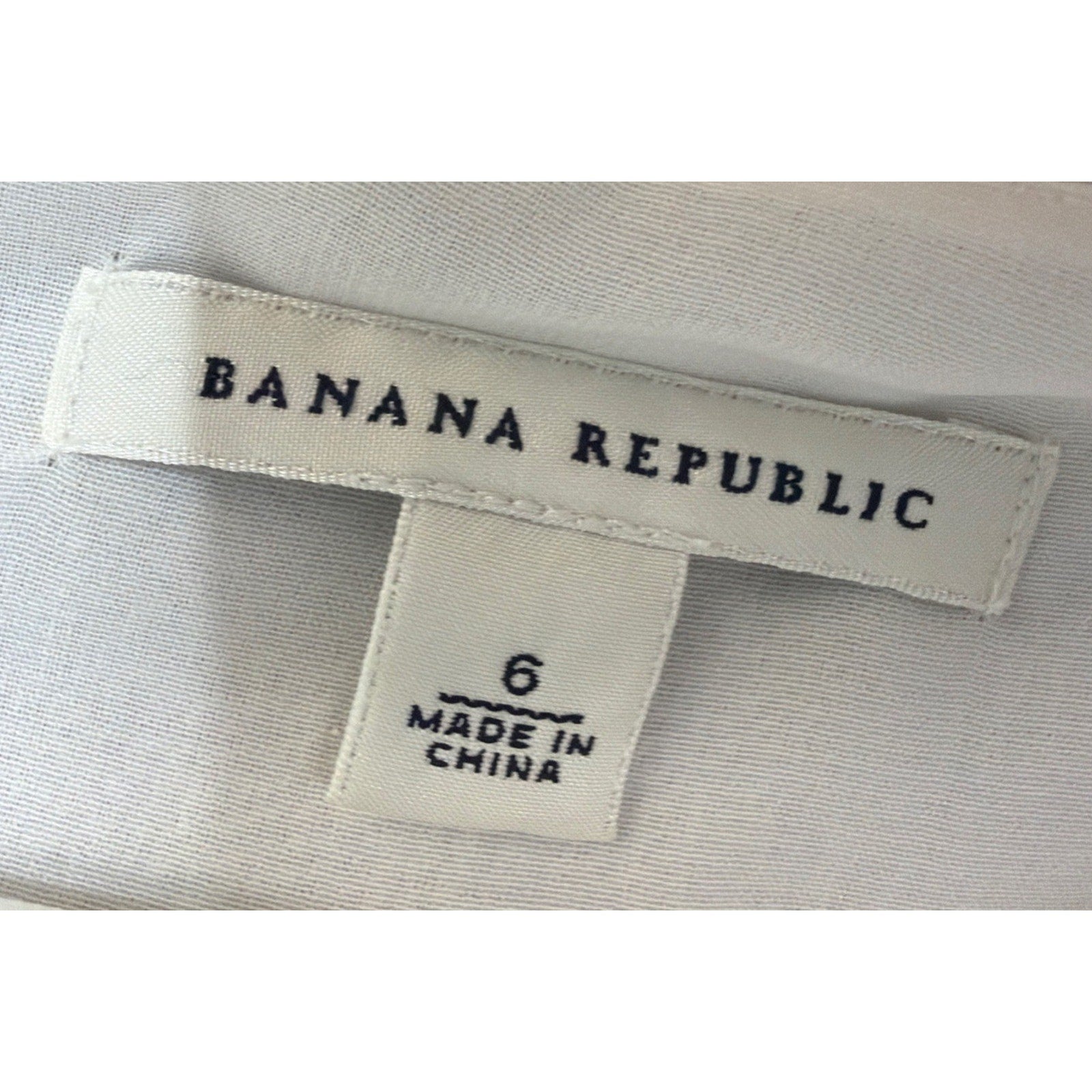 Banana Republic 100% Silk Ivory Shift Dress Womens 6 Satin Hem Sleeveless