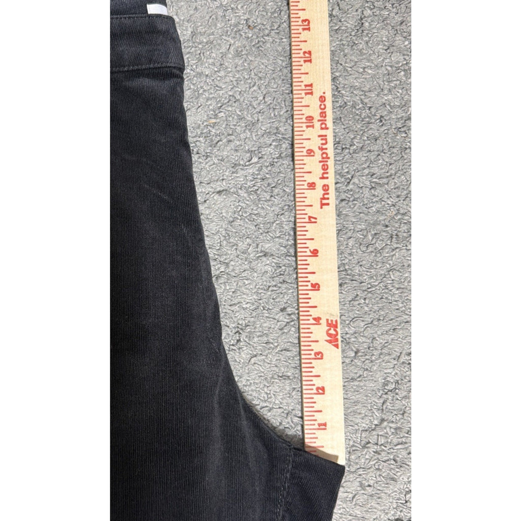 Ann Taylor LOFT Curvy High Waist Skinny Corduroy Pants Size 16/33 Mint 36x28.5