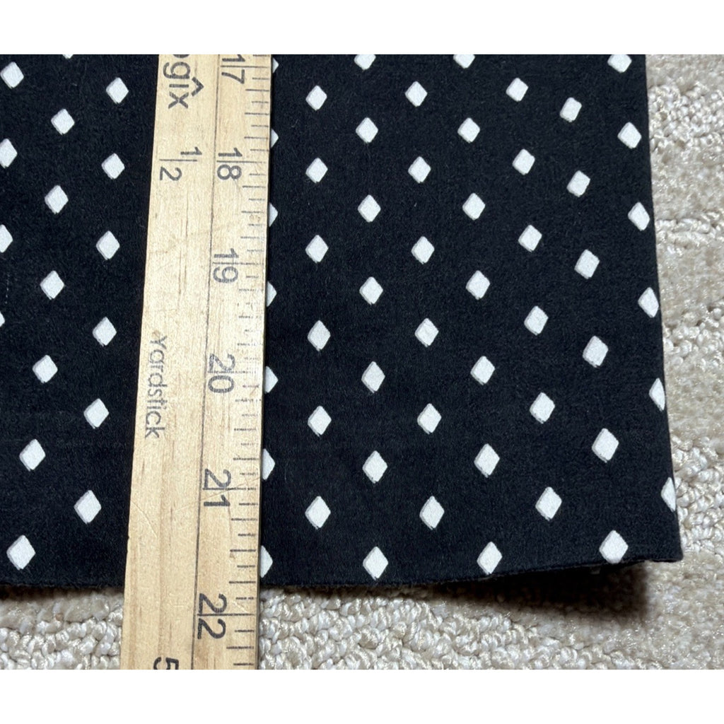 White House Black Market Black White Diamond Pattern Lined Pencil Skirt Size 2