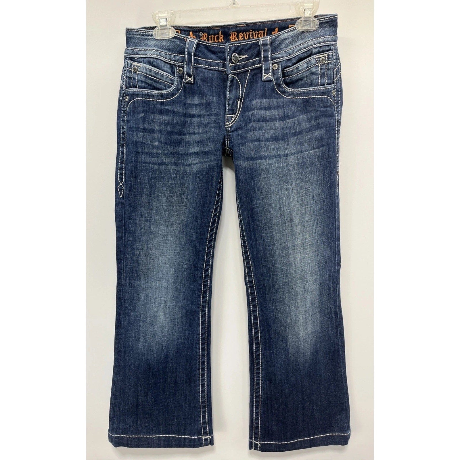 Rock Revival Scarlett Wide Leg Jeans Size 29