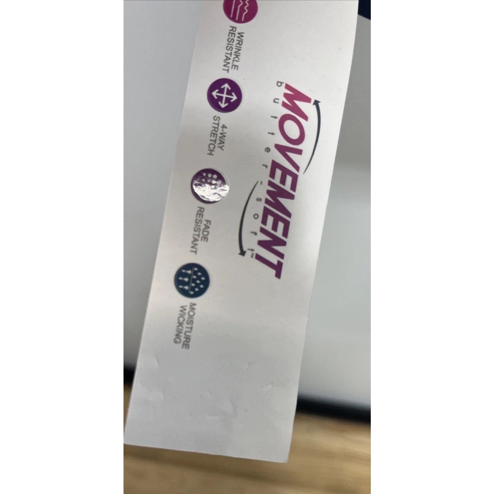 Movement Butter Soft Scrubs Hoodie Indigo Heather Size Medium