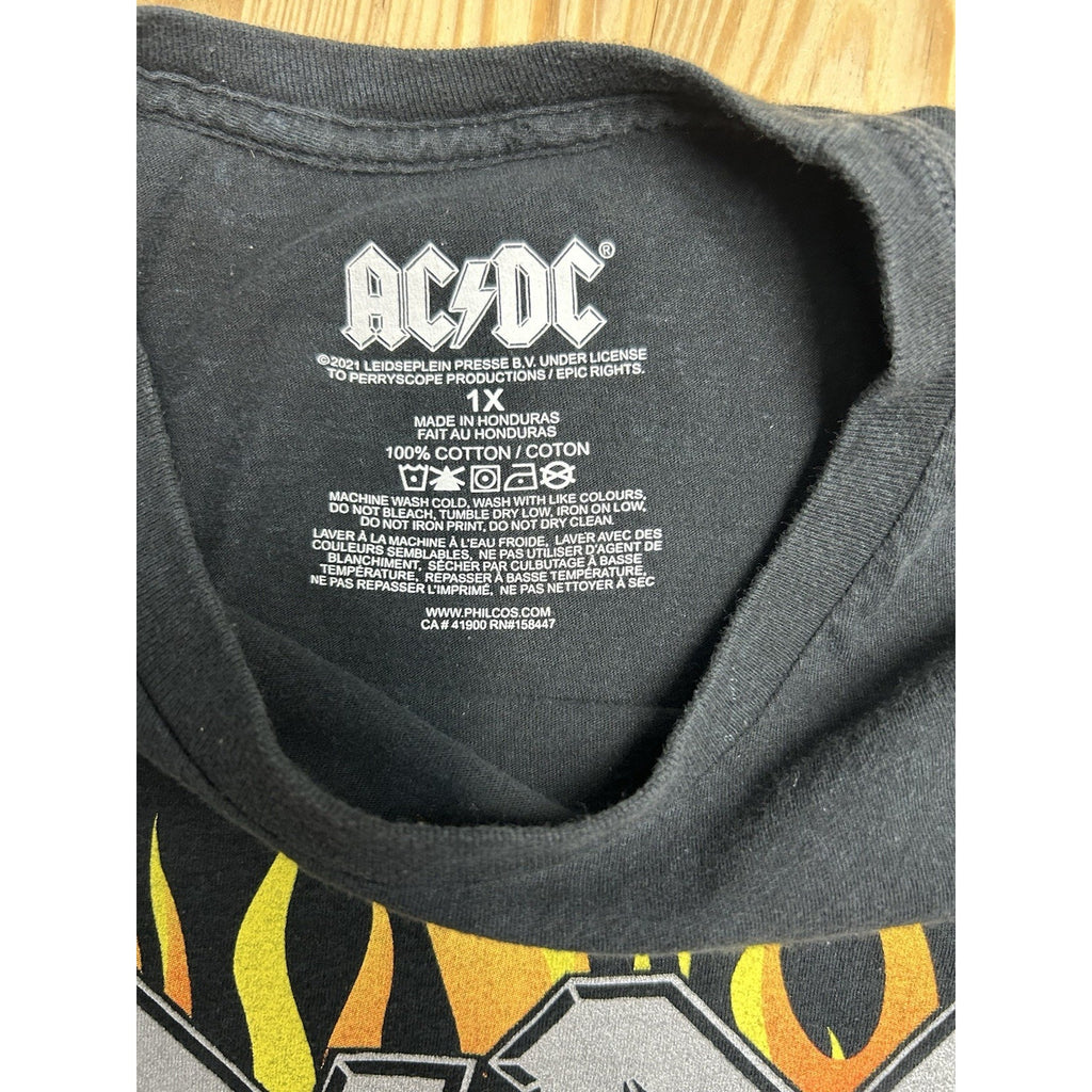 AC/DC - “Highway To Hell” - 2021 Black Shirt - XL.