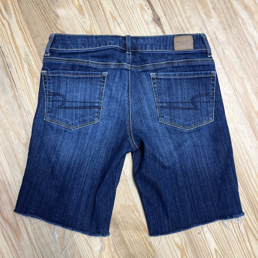 American Eagle Outfitters AEO Jean Shorts Women’s 8 Distressed Ripped Denims