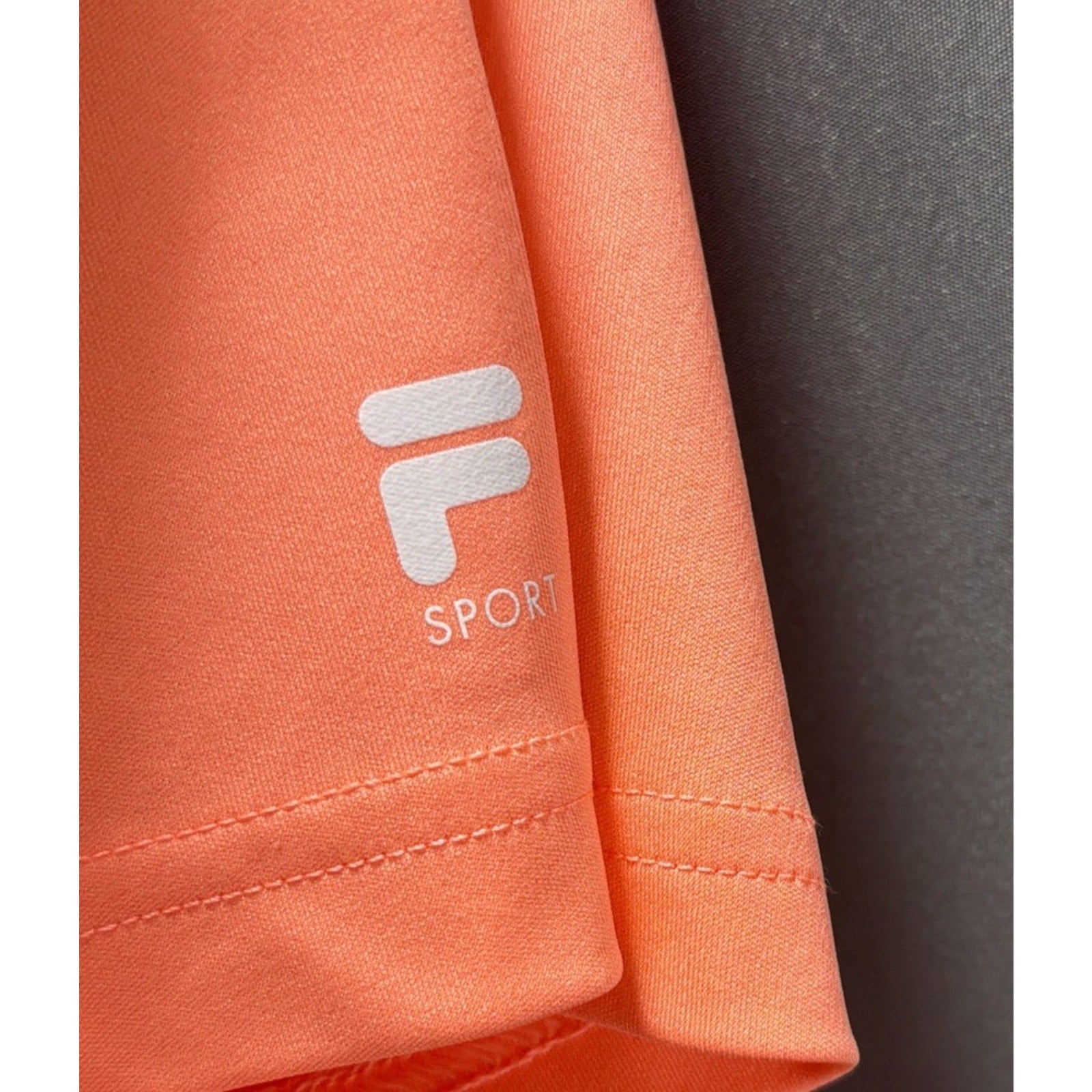 FILA Athletic Fit Sport Golf Performance Mens Polo Shirt Size XL Bright Orange