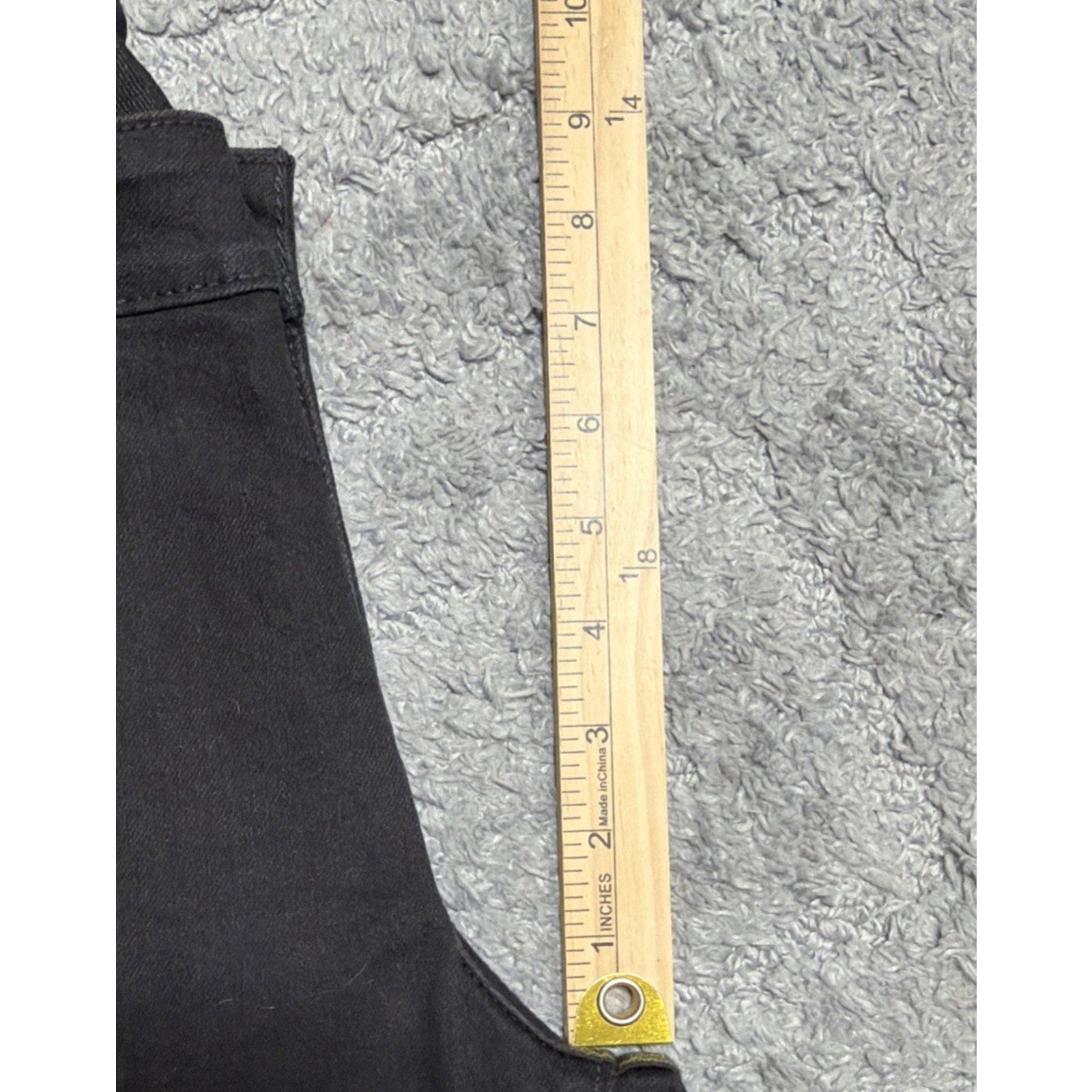 LEVI'S Womens Demi Curve Mid Rise Skinny Jeans 16/33 Black Cotton NWOT