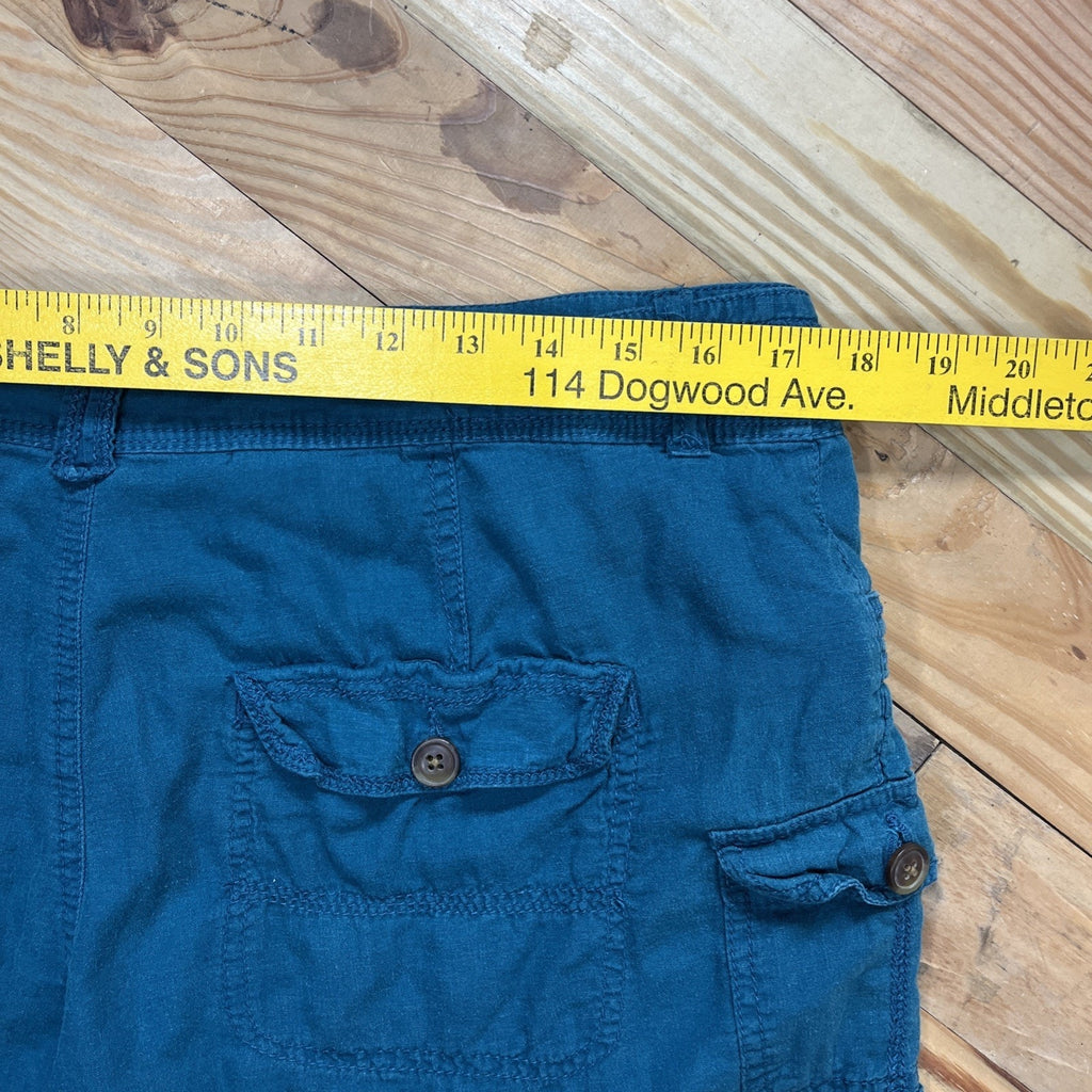 Maurice’s cuffed leg Linen Blend shorts size 11/12 regular