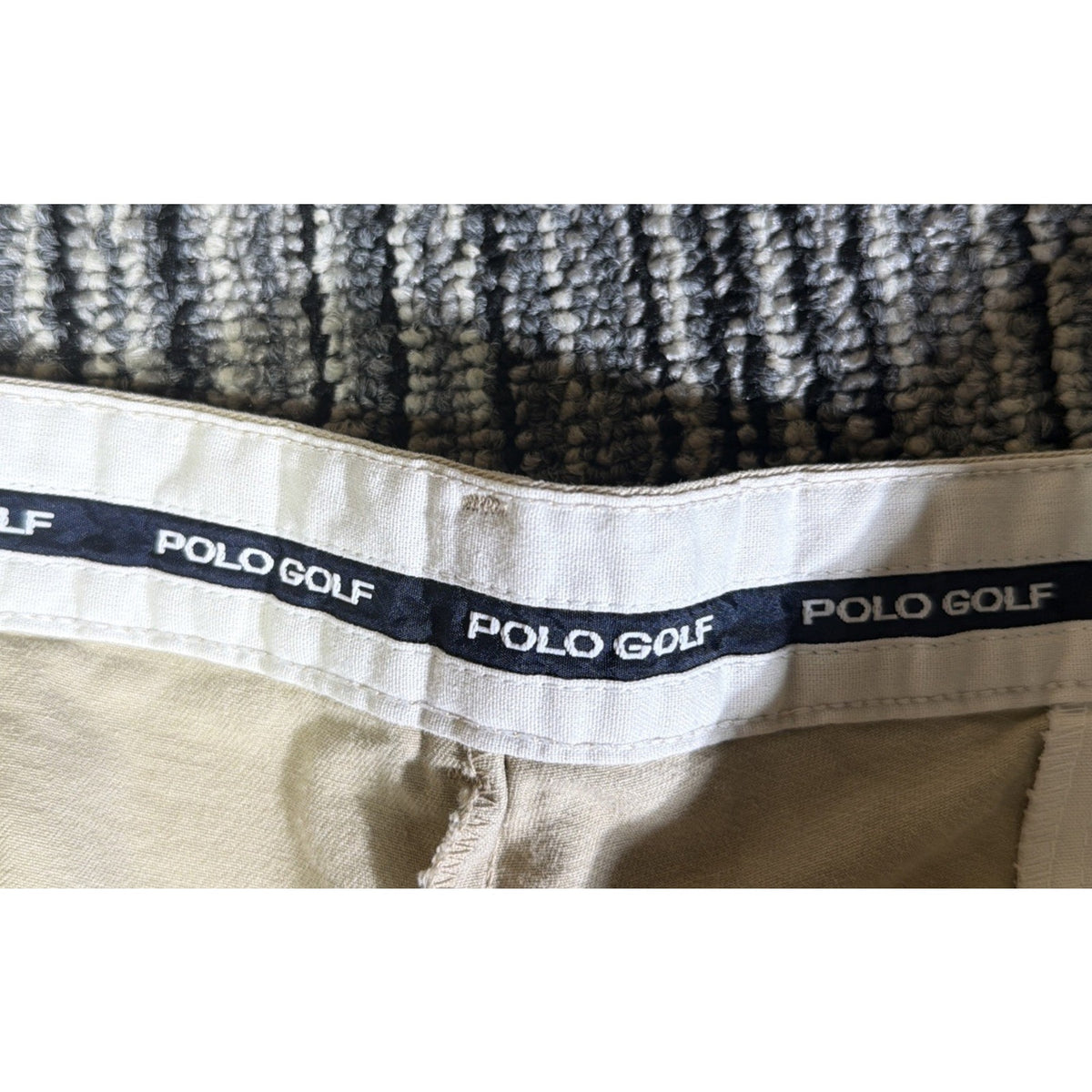 Vintage Polo Ralph Lauren Golf Pants Mens 36x32 Pleated Chino Made in USA