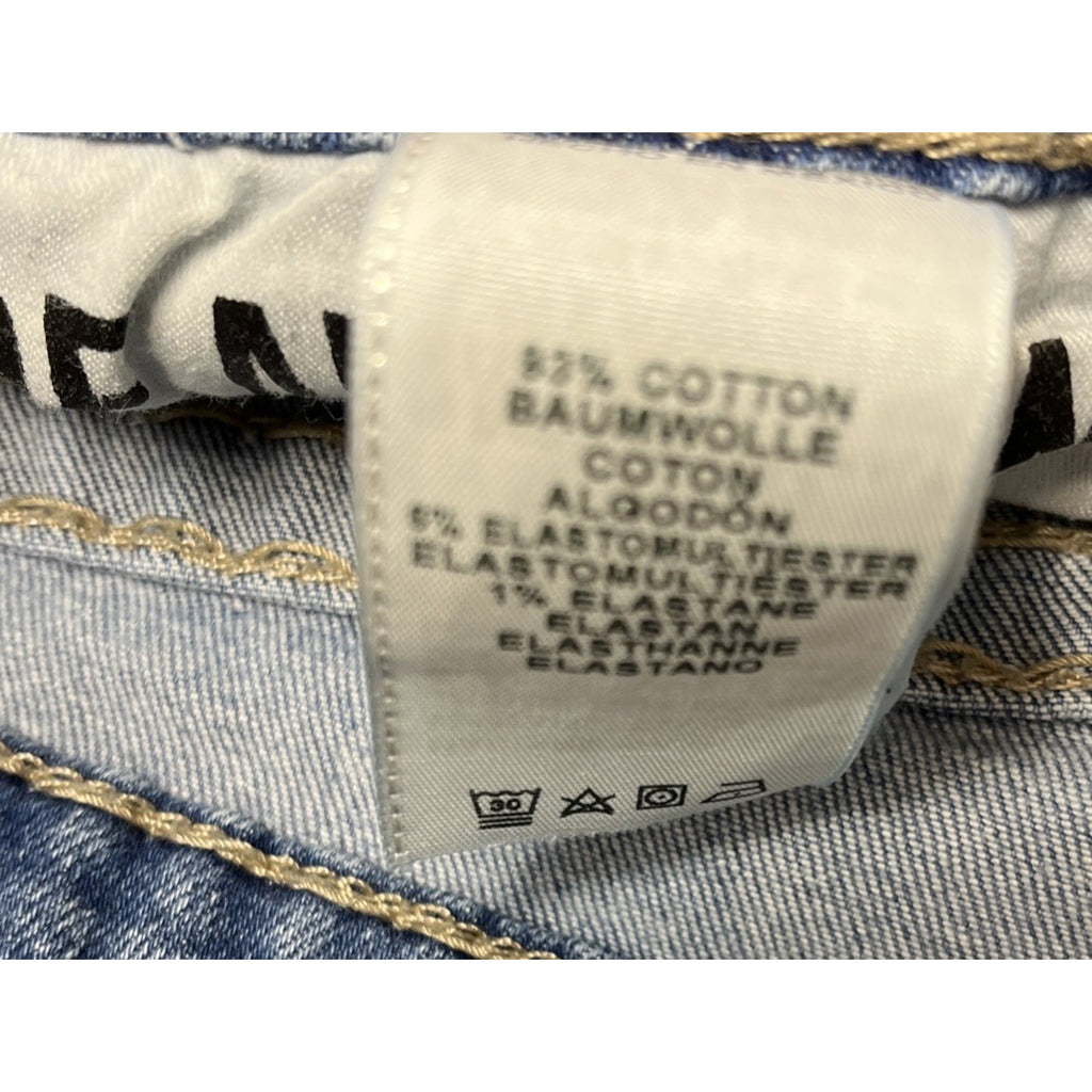 Mens 40 X 34 True Religion Geno Relaxed Slim Super T with Flap Jeans