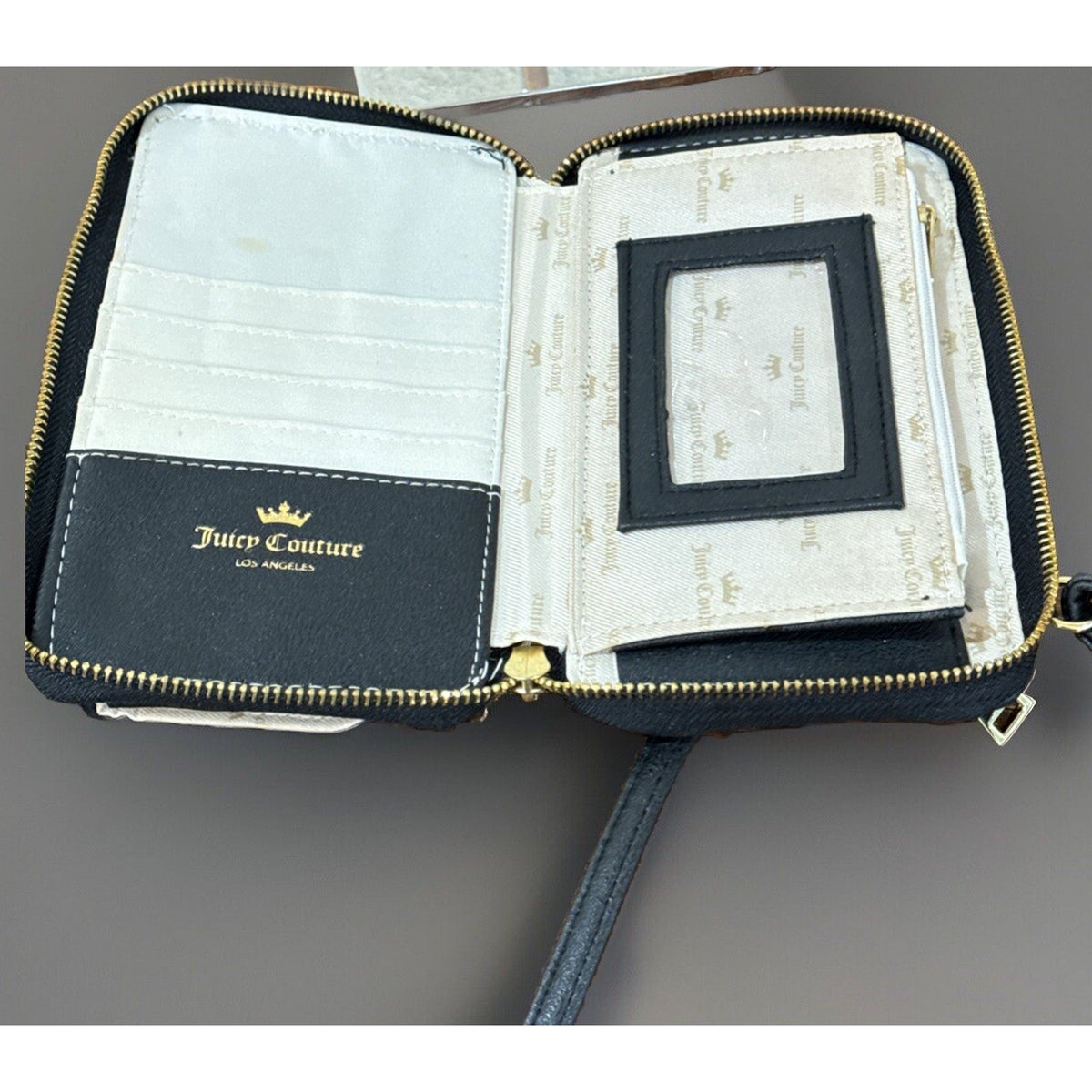 Juicy Couture Flirt Cross body Bag Crossbody Mermaid Shimmering Gold Tags