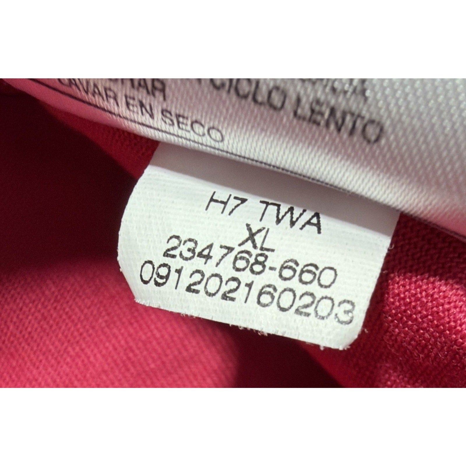 Nike Sports Tank Cotton Women's Pink Embroidered Tank Top Size XL 234768-660