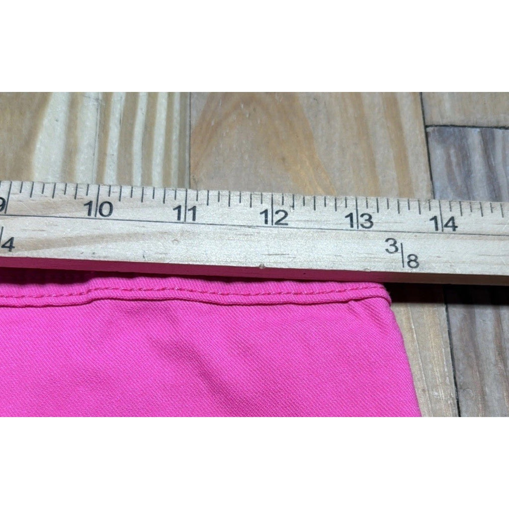 Juniors JC & JQ Jeans High Rise Bell bottom Flare Pants - Hot Pink Sz M Stretch