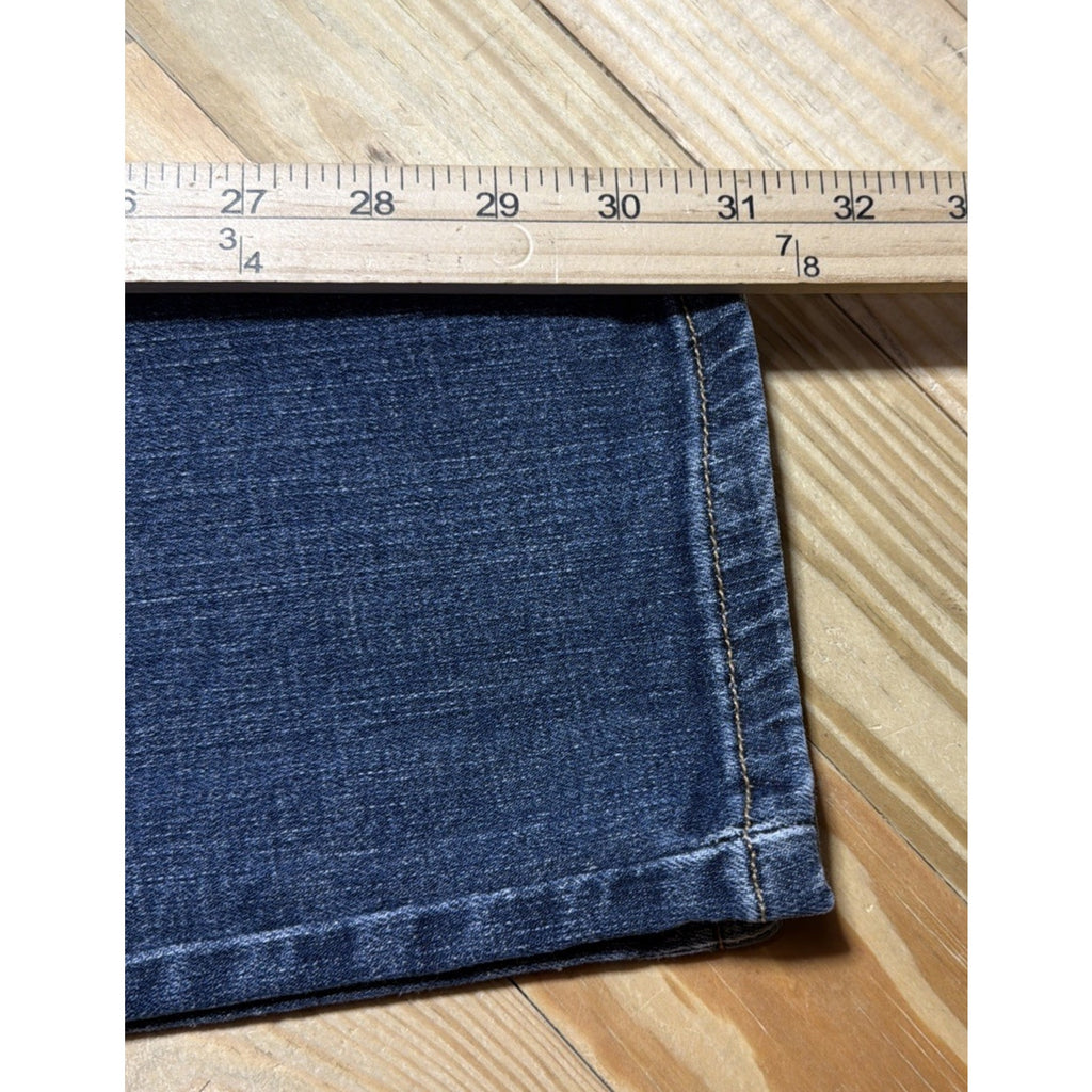 Levis 524 Jeans Y2K Womens 13 M Skinny Low Rise Stretch Denim Too Superlow 33x31
