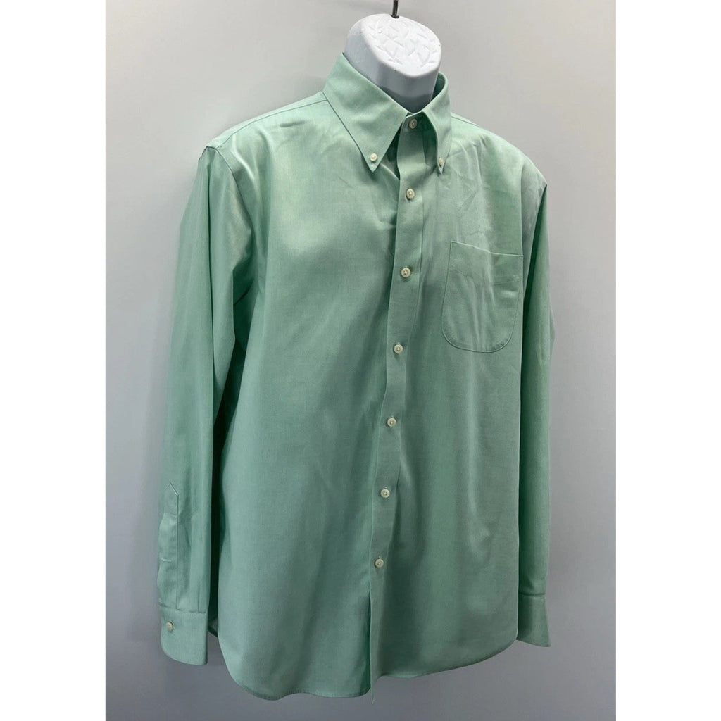 Lauren Ralph Lauren Shirt Mens 16.5 34/35 Classic Non Iron Button Up Long Sleeve