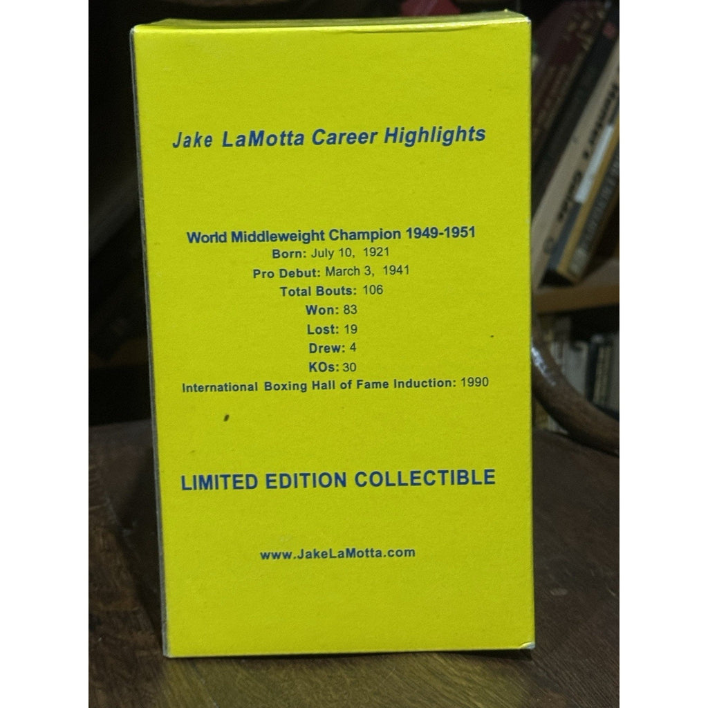 Jake LaMotta Raging Bull Limited Edition Bobblehead 2003 ASI Boxed Numbered