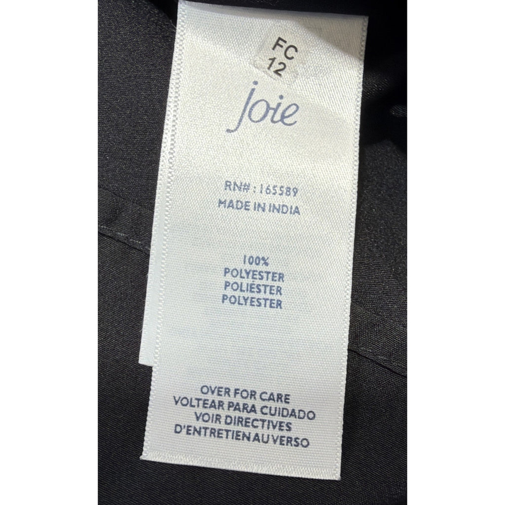 Joie Limited Edition Women's Balloon Sleeve Dress Caviar, Size: XL NWT