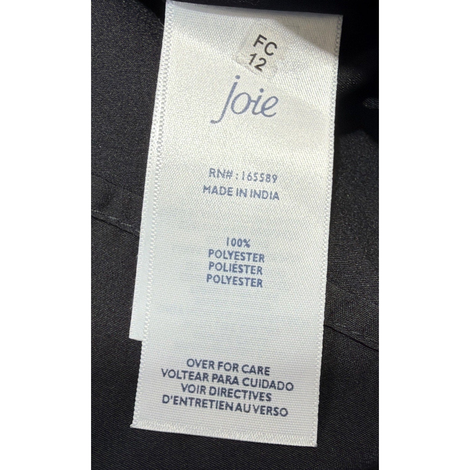 Joie Limited Edition Women's Balloon Sleeve Dress Caviar, Size: XL NWT
