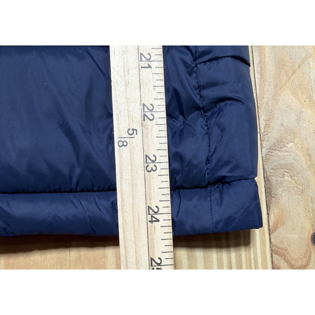 Spyder Blue Nexus Insulated Hooded Puffer Jacket Coat Teen 14-16 L