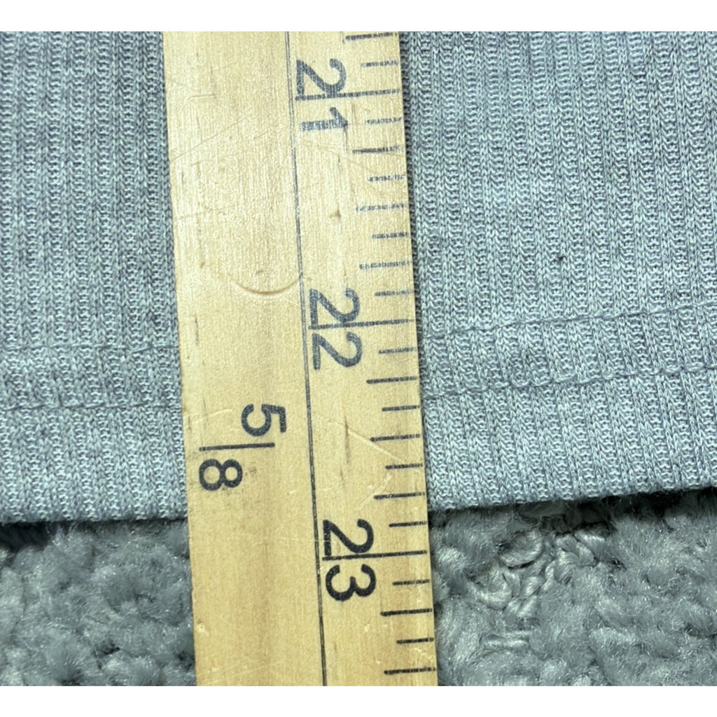 Anna Kaci California Gray Oversized Top Size Large Long Sleeve New