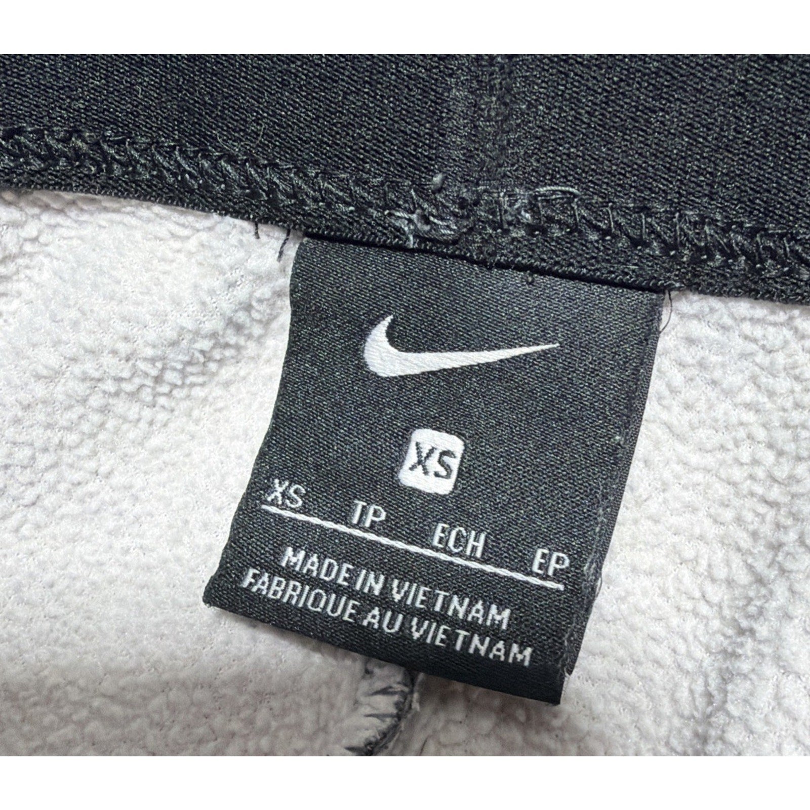 Nike Active Fleece Sweatpants Women’s Size XS Gray Stretch Waist Drawstring