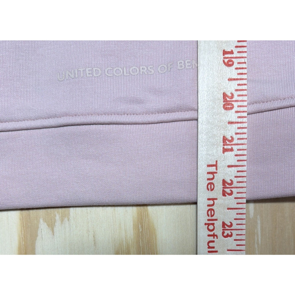 United Colors Of Benetton Oversized Sweater Womens Colorblock Pastel XS New