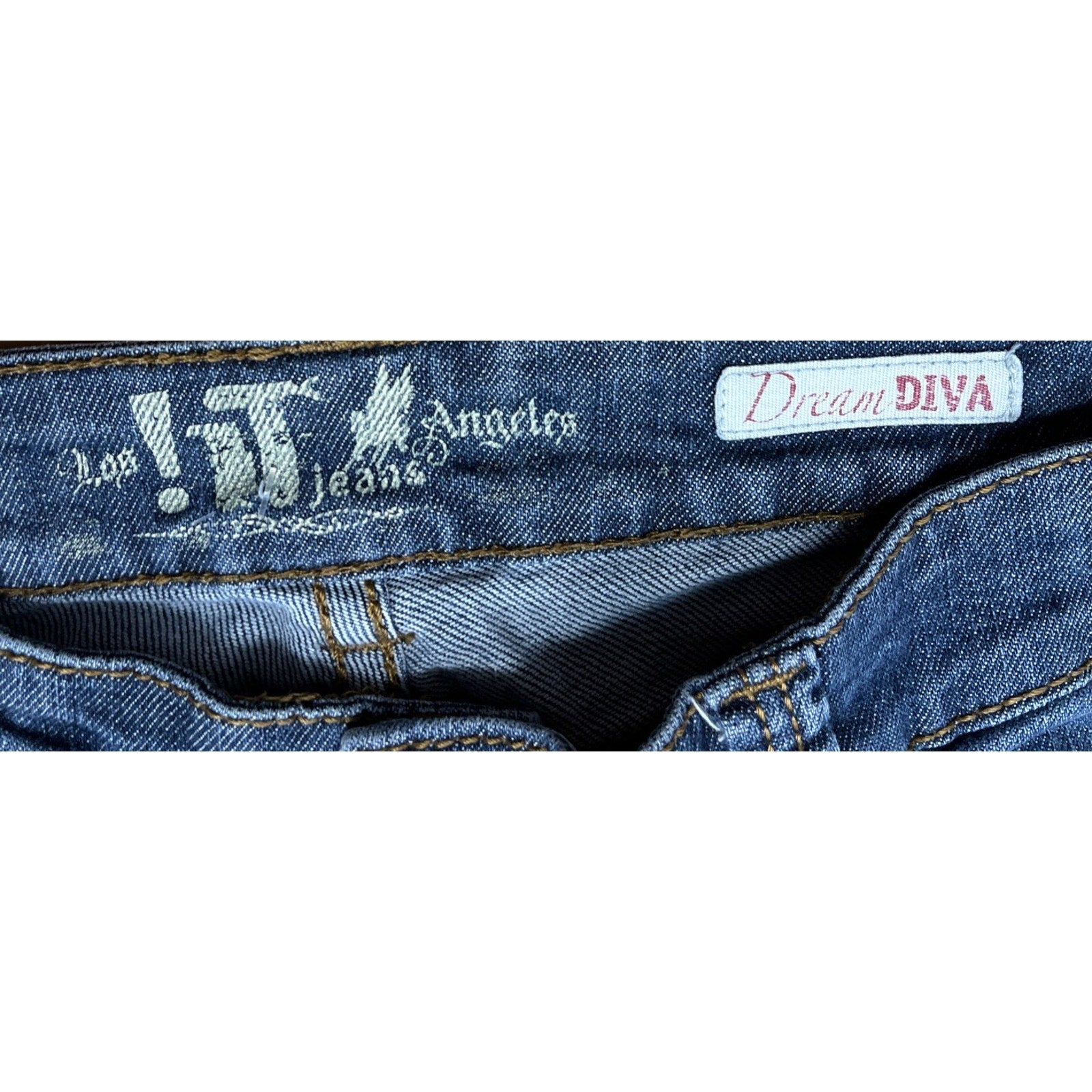 It Los Angeles Dream Diva Stretch Flare Jeans Size 28