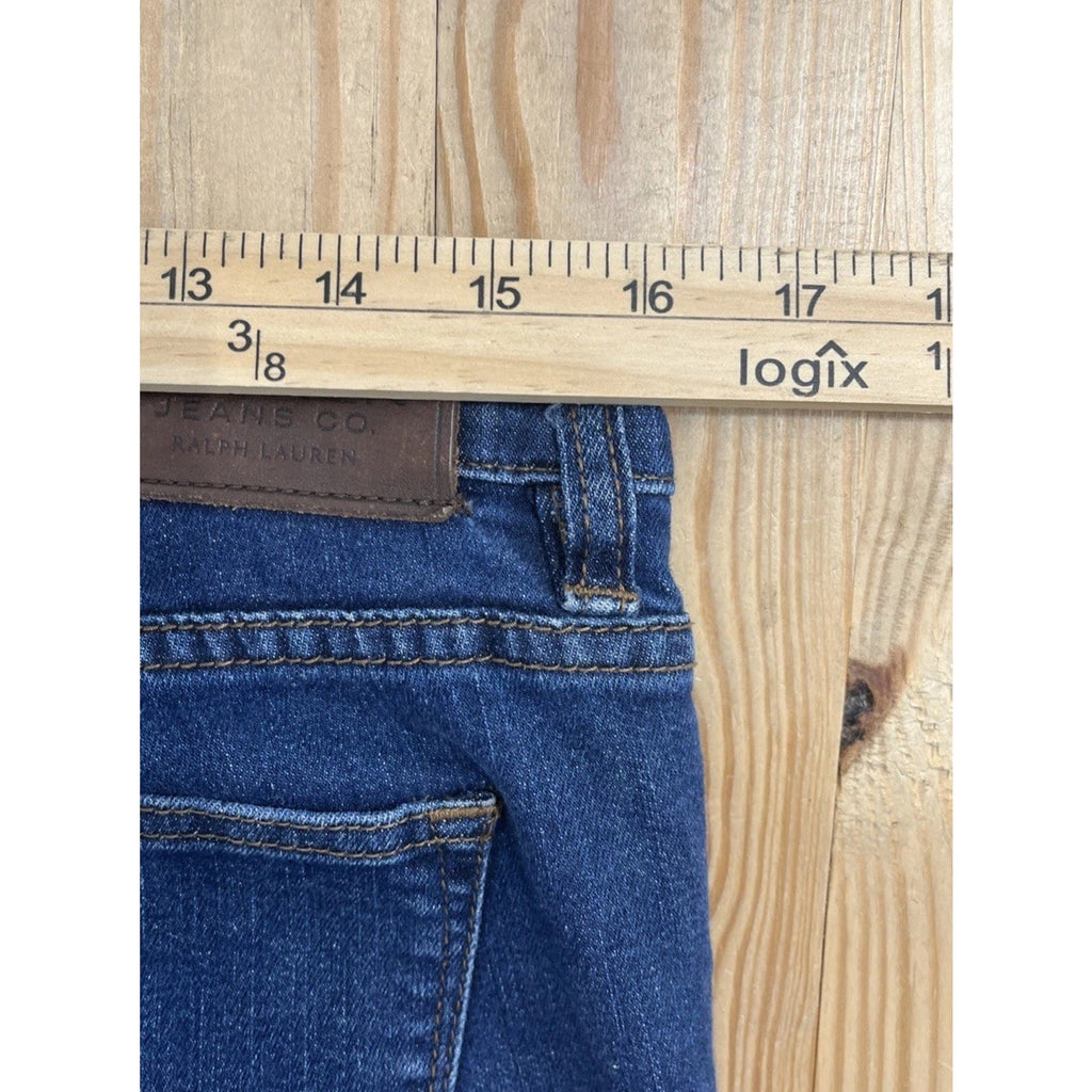 Lauren Ralph Lauren Classic Straight Leg Jeans High Rise Women 10 Hemmed 32x27