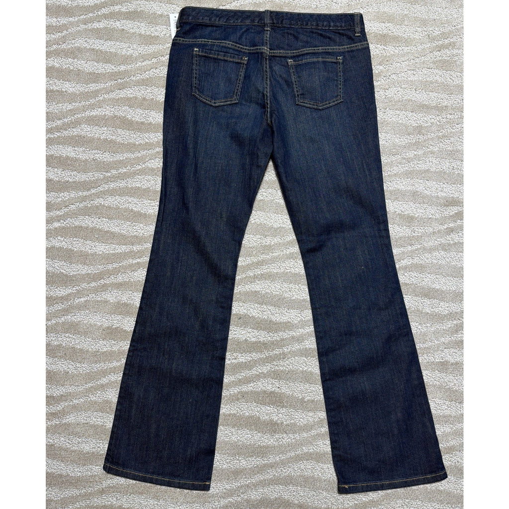 Old Navy Boot Cut Semi Evase Teen Plus Size Jeans 14 32x30 NWT Adj Waist