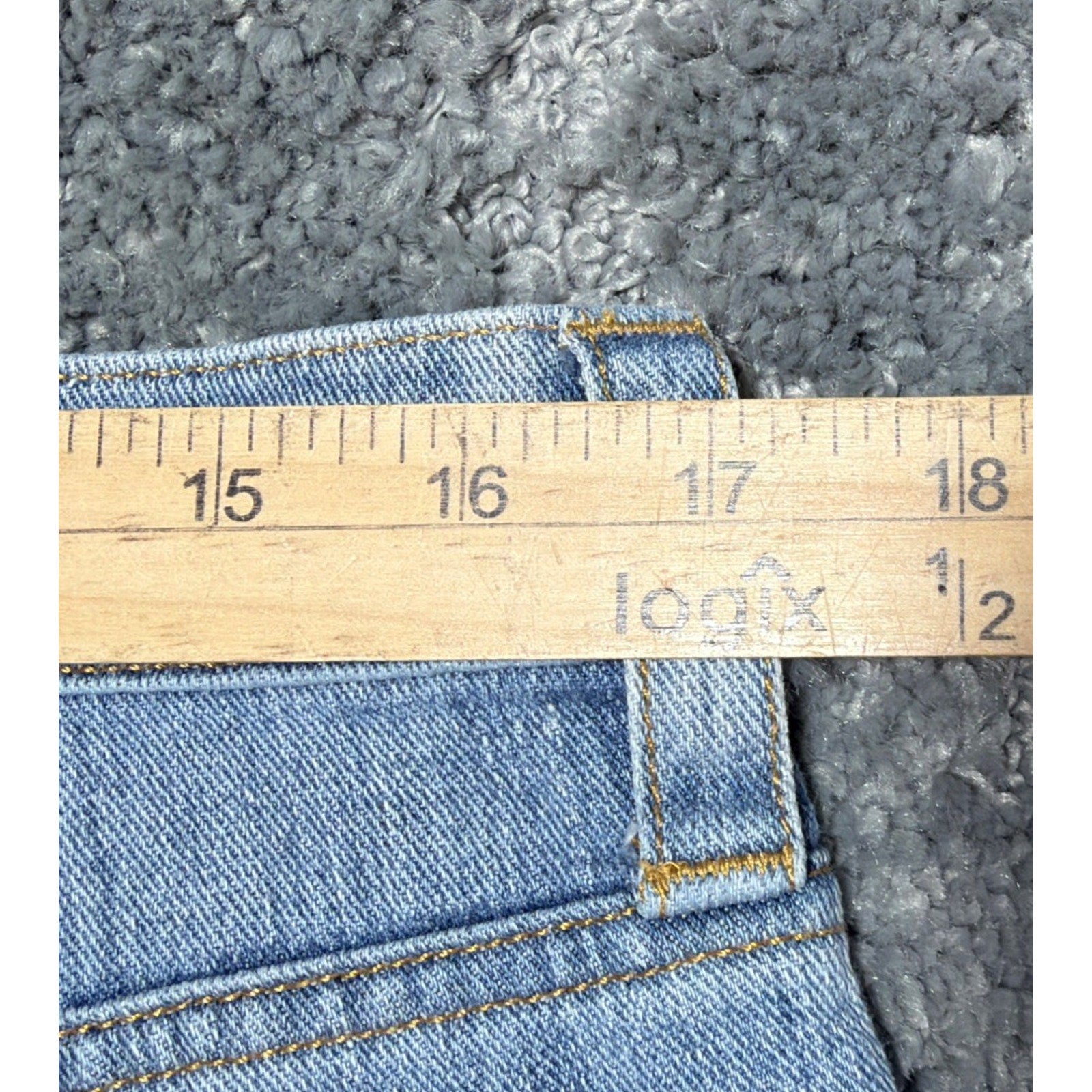 J Crew Jeans Women 31 Blue 90’s Classsic Straight Fit Medium Wash Denim 33x30