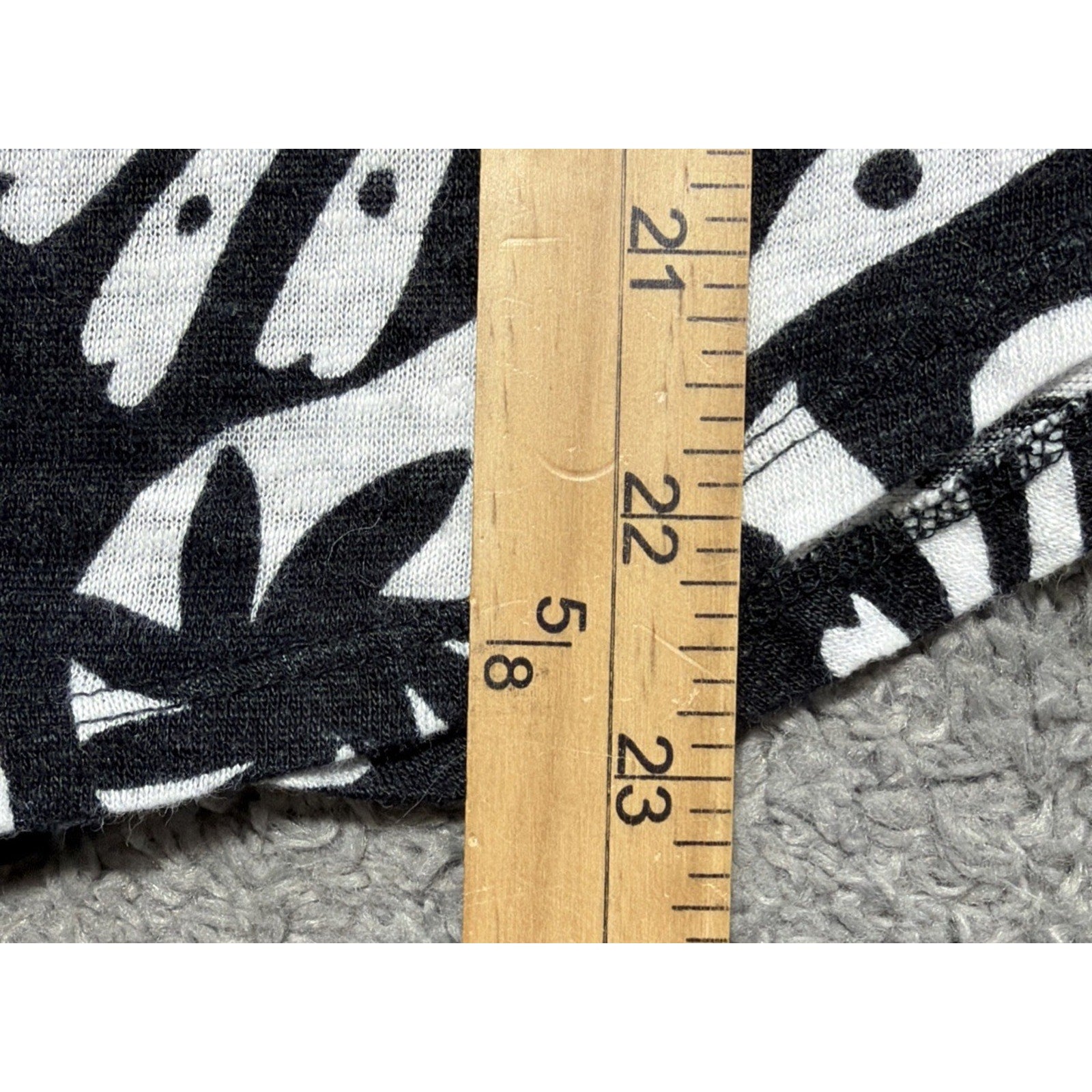 Rachel Zoe Women's 100% Linen Black White Floral Short Sleeve Top Sz M Resort