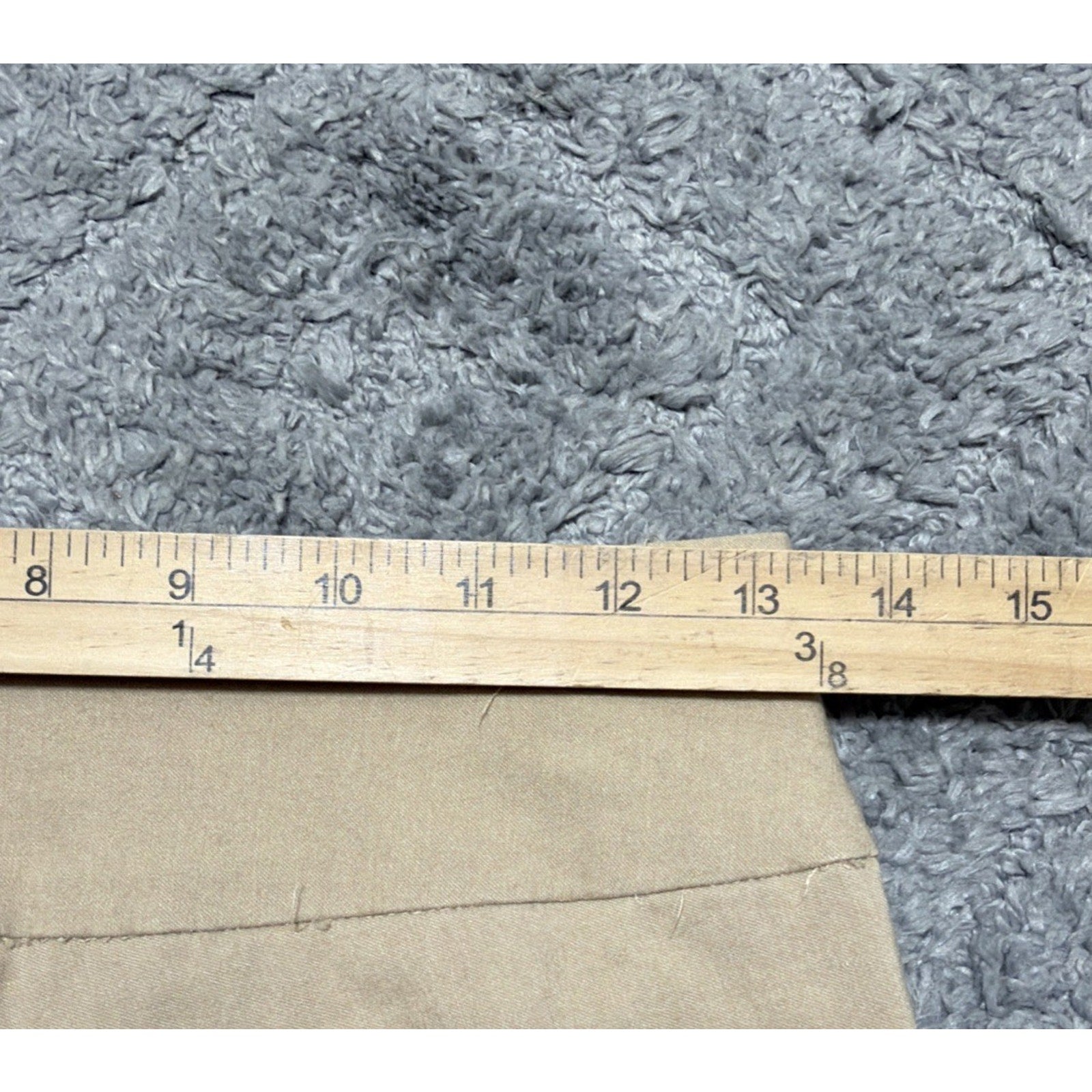 Joe Benbasset Womens Pull On Dress Pants Beige Size M Nylon Blend Stretch