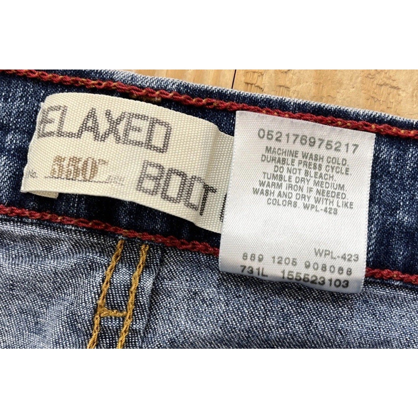 Levi's 550 Relaxed Bootcut Denim Jeans Women's 16L 32x33 Med Wash Mid-rise Y2K