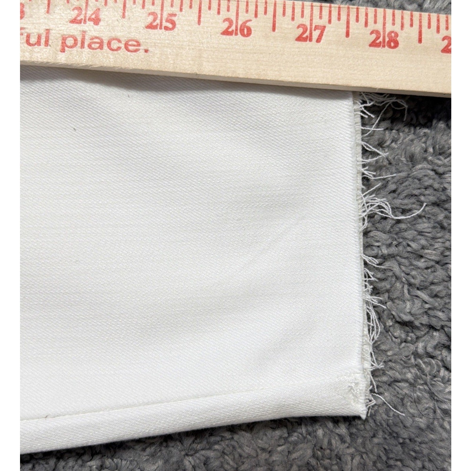 New Wrangler Women's 8 High Rise Unforgettable Skinny Jean Bright White 29x28