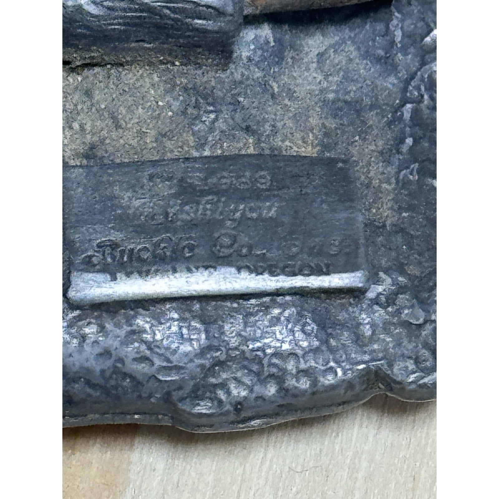 Siskiyou Buckle Co American Trucker Belt Buckle Big Rig Semi Truck Pewter USA