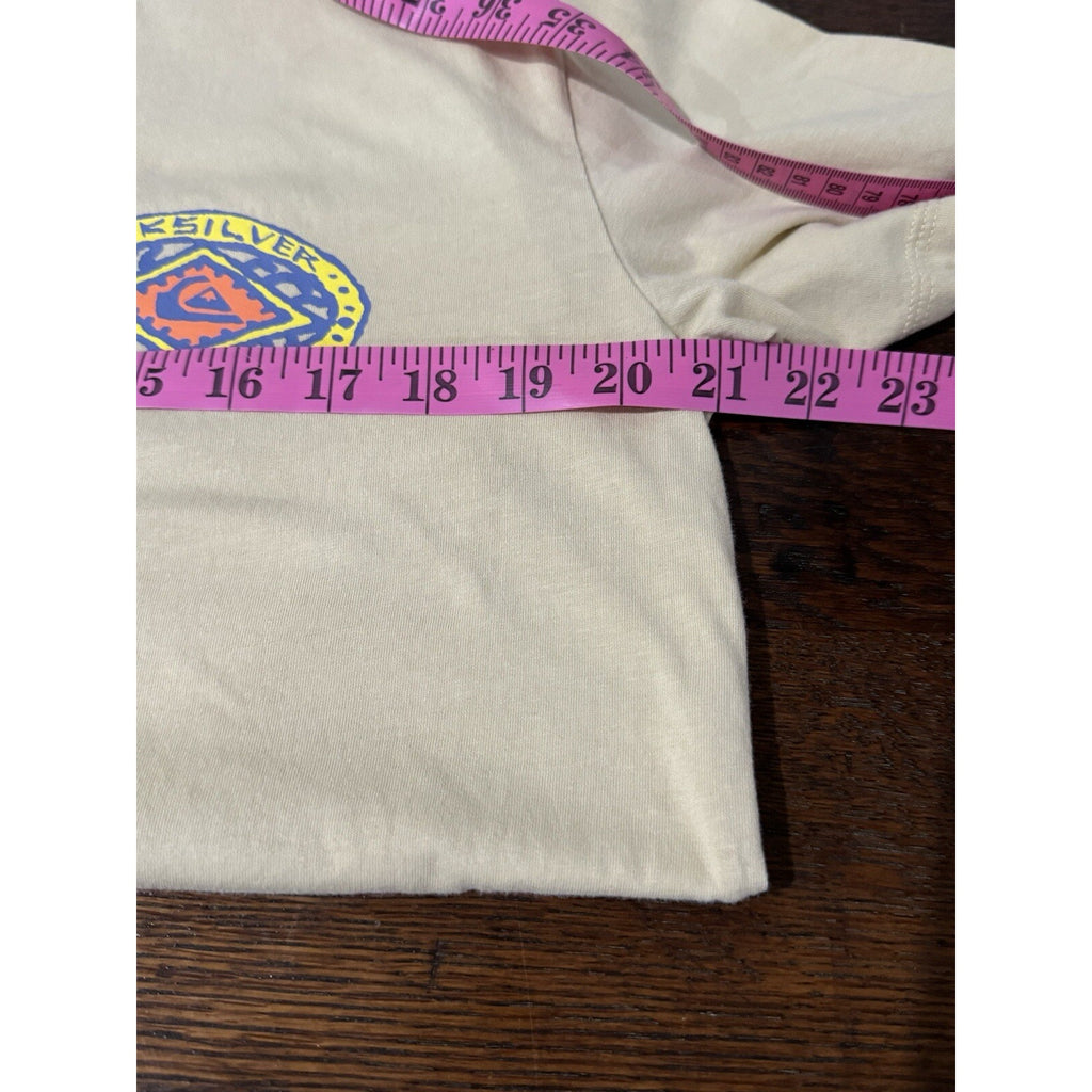 Vintage 90s Quiksilver Performance Single Stitch Graphic Tee T-Shirt Small USA
