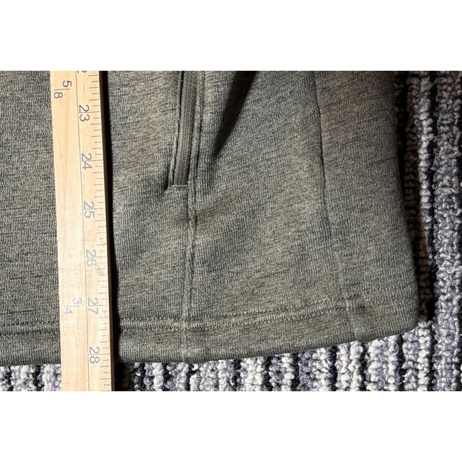 The North Face Apex Flex Hybrid Full-Zip Jacket Men's XL Heather Green