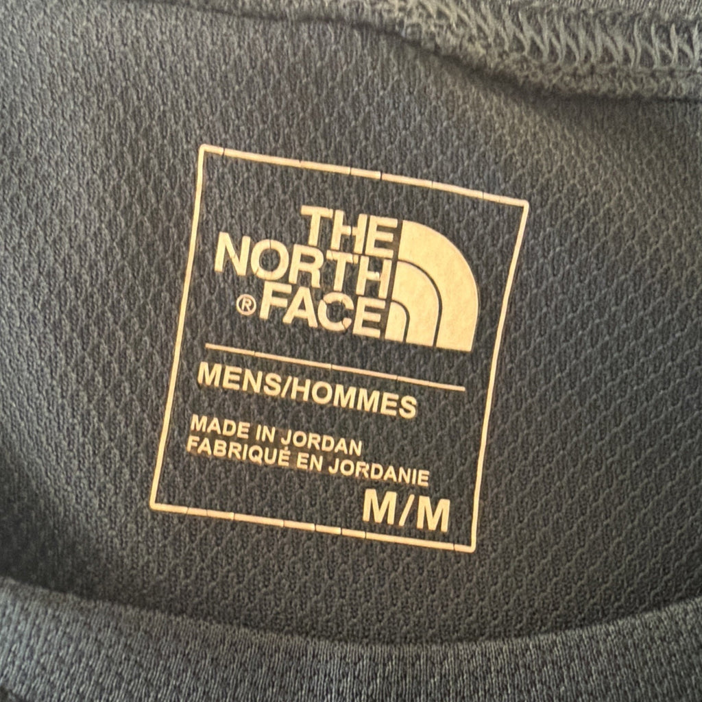 The North Face Men’s Adventure Tee Blue Flashdry Size Medium