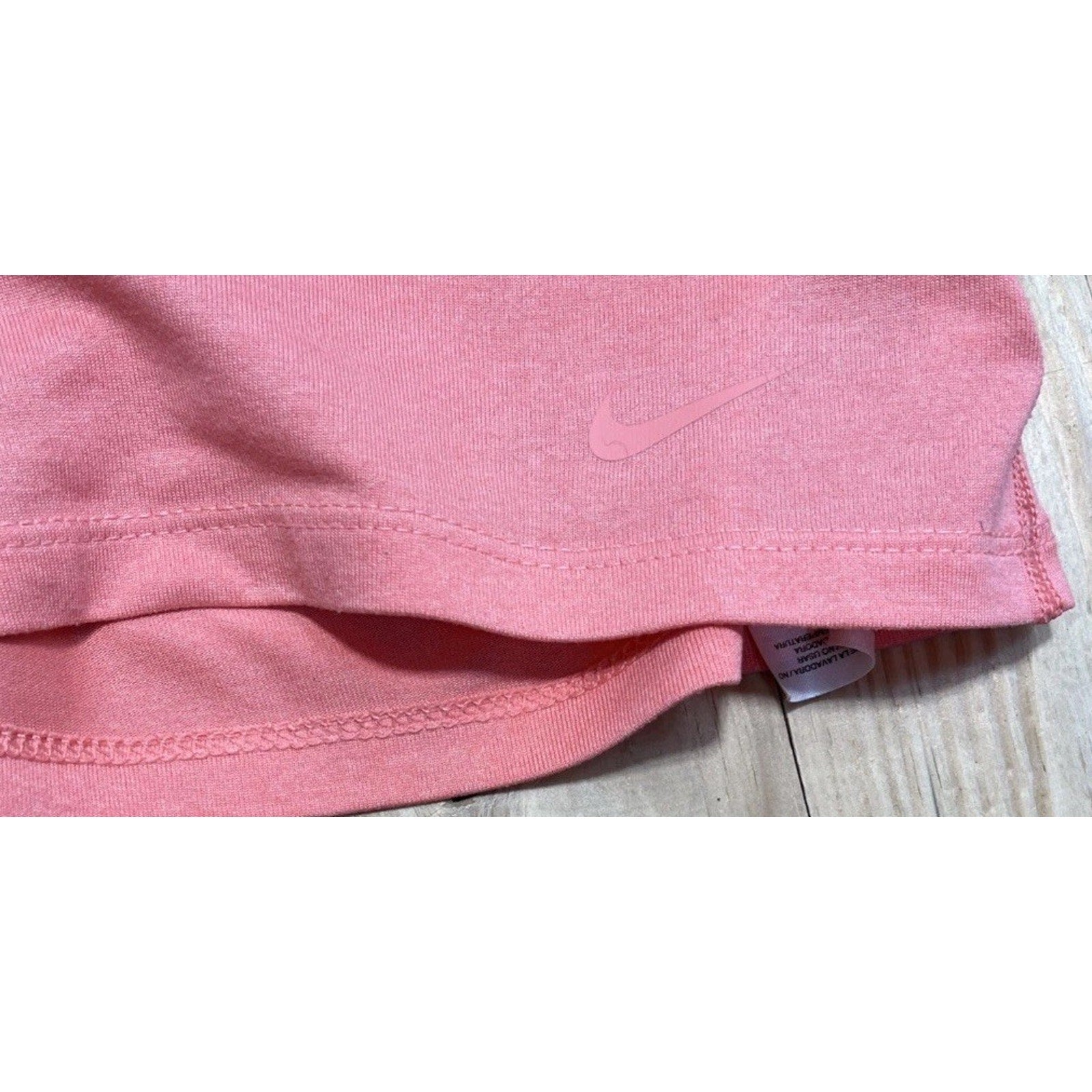 Nike Dri Fit Womens Tank Top Shirt M Pink Racerback Loose Lightweight Active