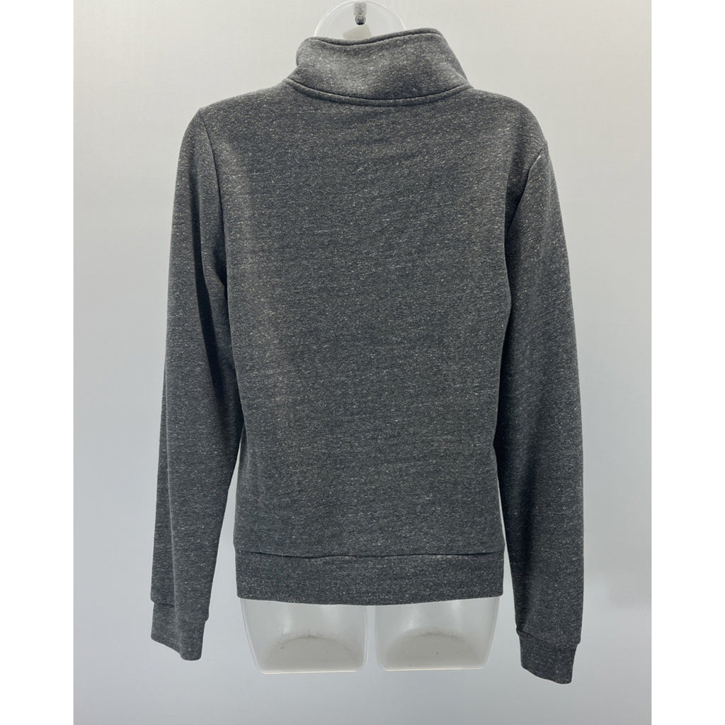 PINK Grey 1/4 Zip sweatshirt victorias secret medium