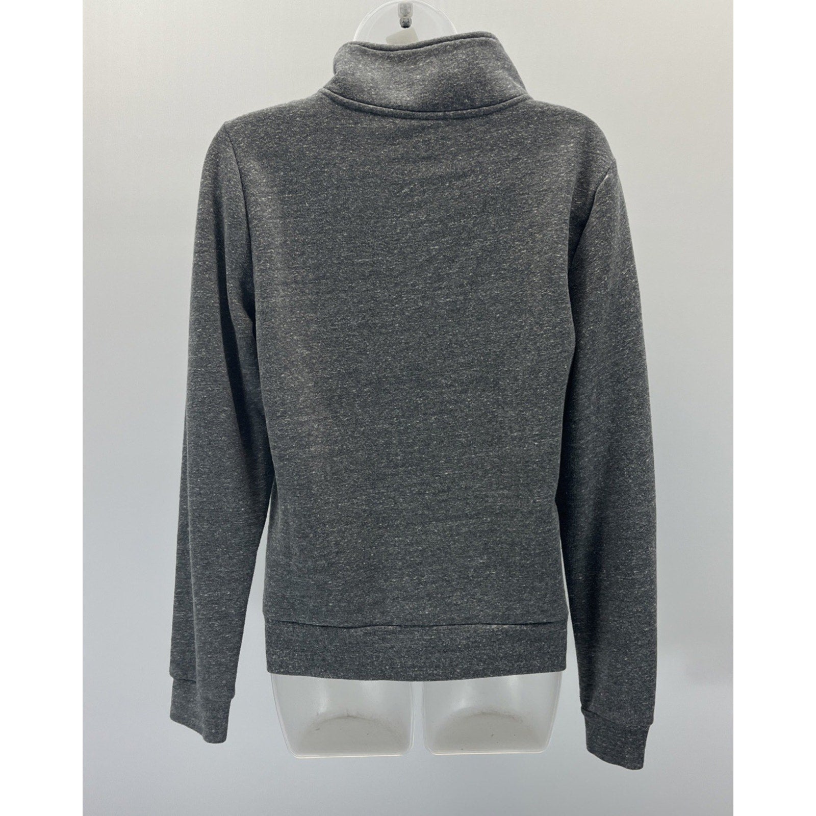 PINK Grey 1/4 Zip sweatshirt victorias secret medium